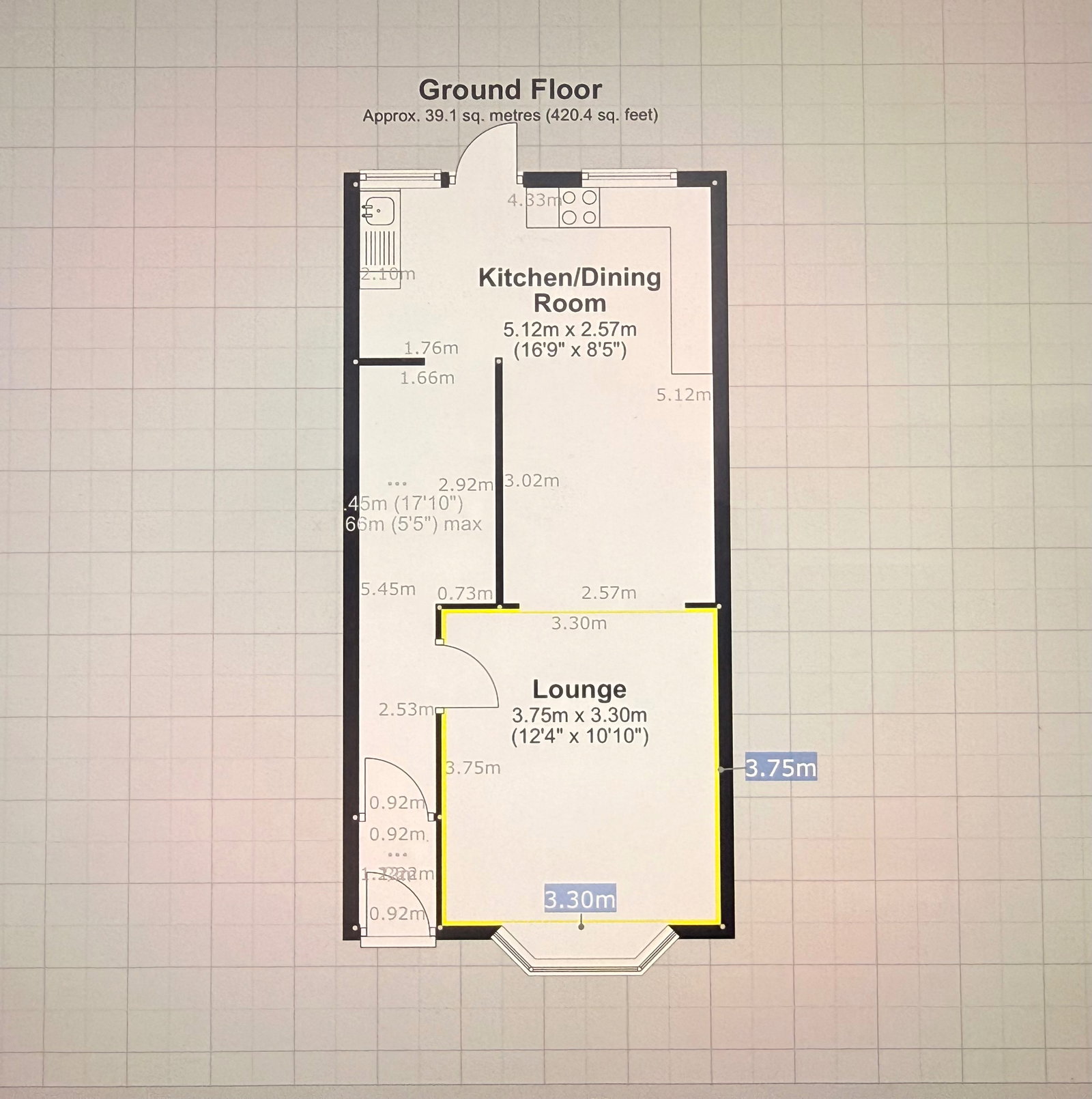 77, Townshend Avenue, Plymouth floorplan