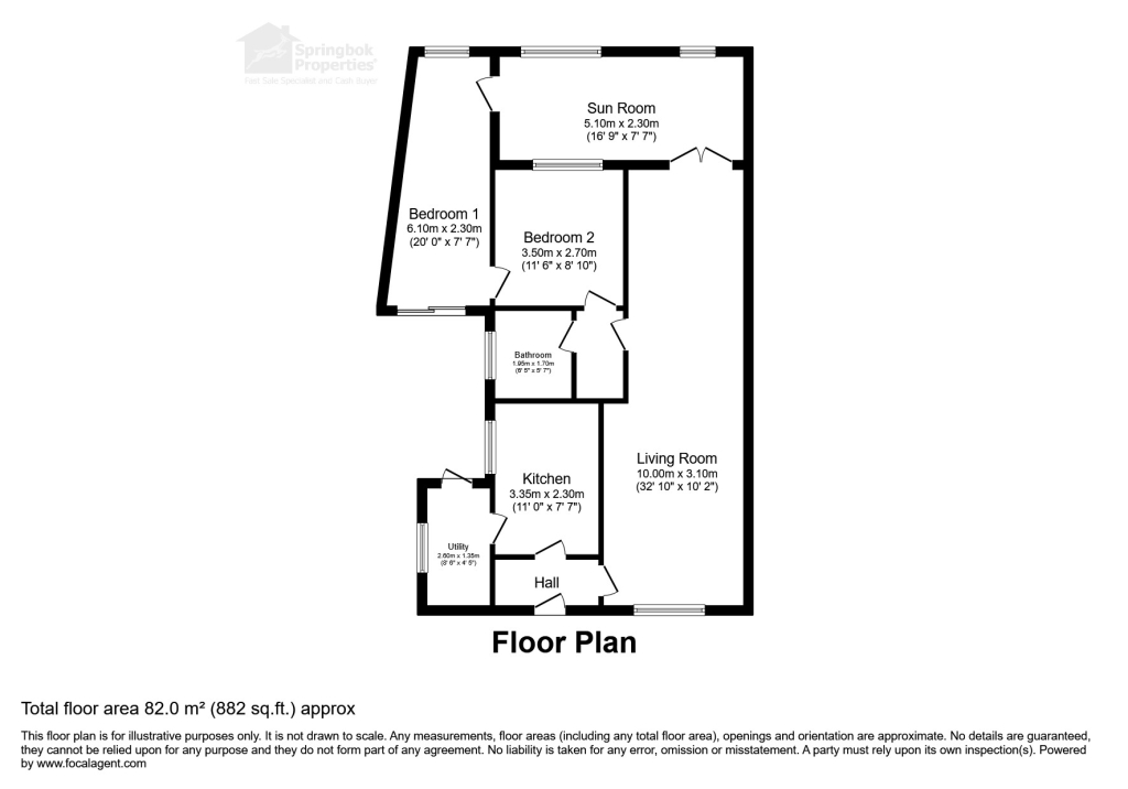15, Grosvenor Road, Kettering floorplan