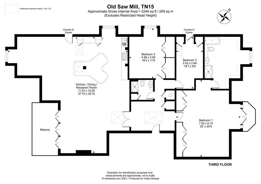 18, The Old Saw Mill, Sevenoaks floorplan