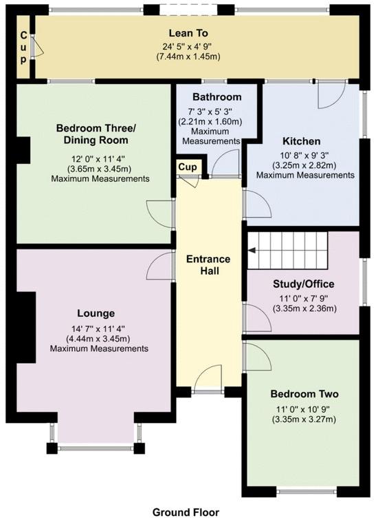 145, The Crossway, Fareham floorplan