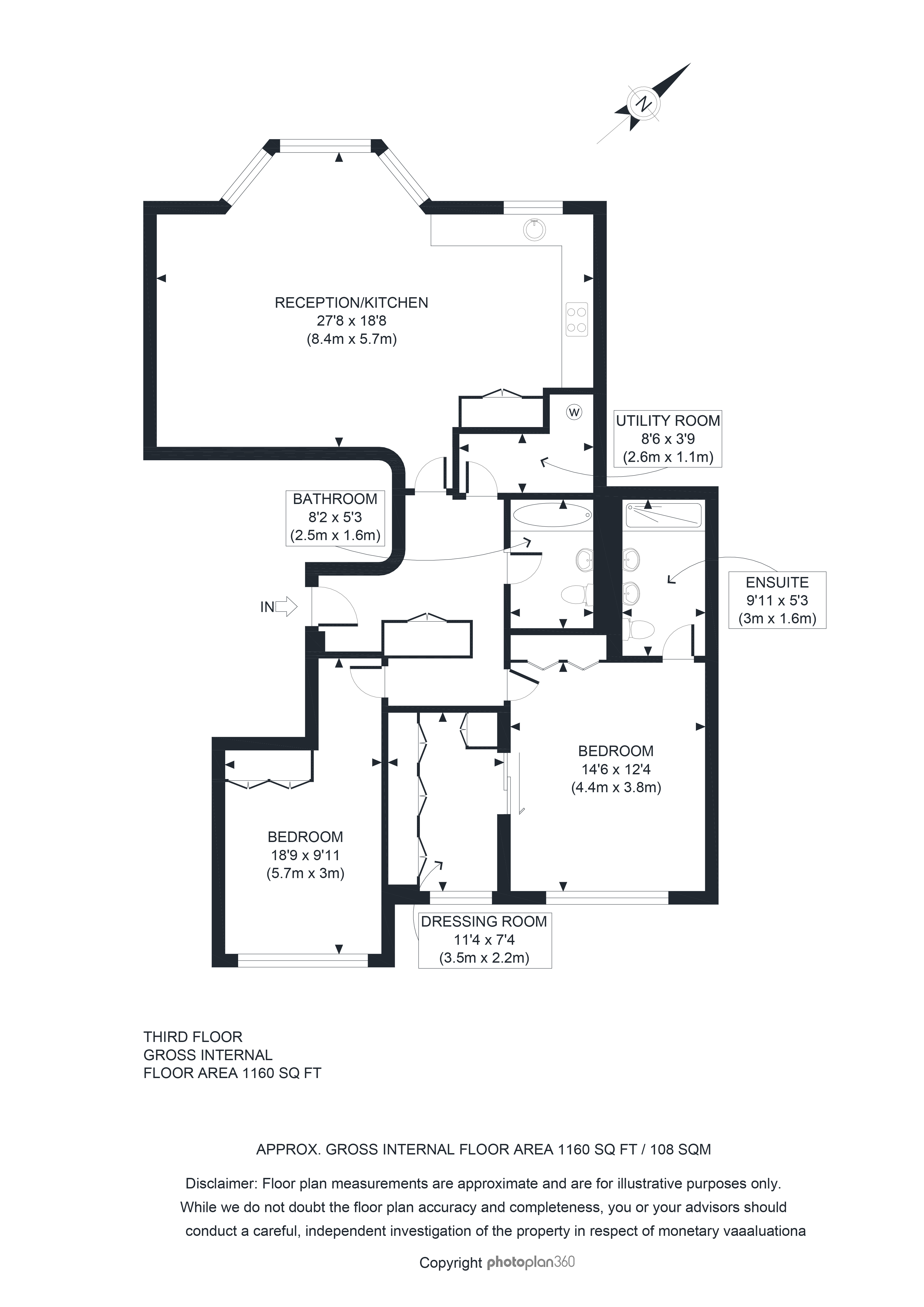 2 Bedrooms Flat to rent in Marlborough Place, London NW8