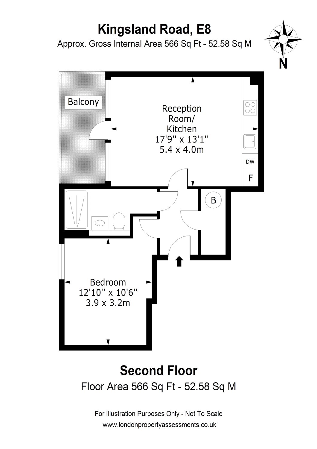 1 Bedrooms Flat for sale in Infinity Heights, 264 Kingsland Road, London E8