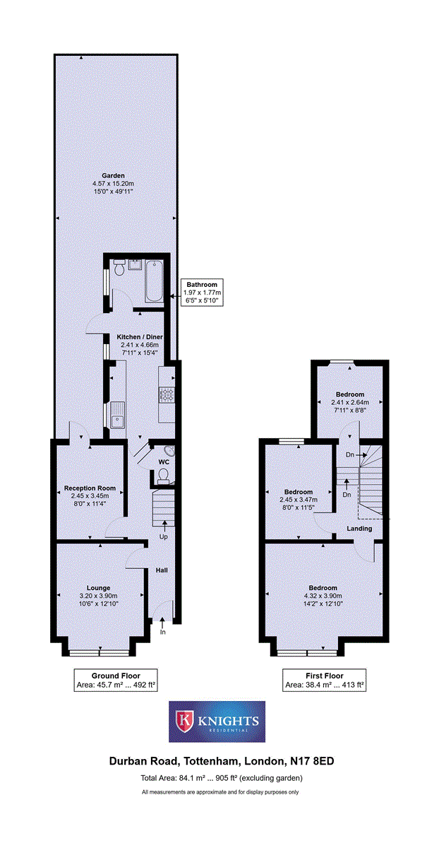 57, Durban Road, White Hart Lane floorplan