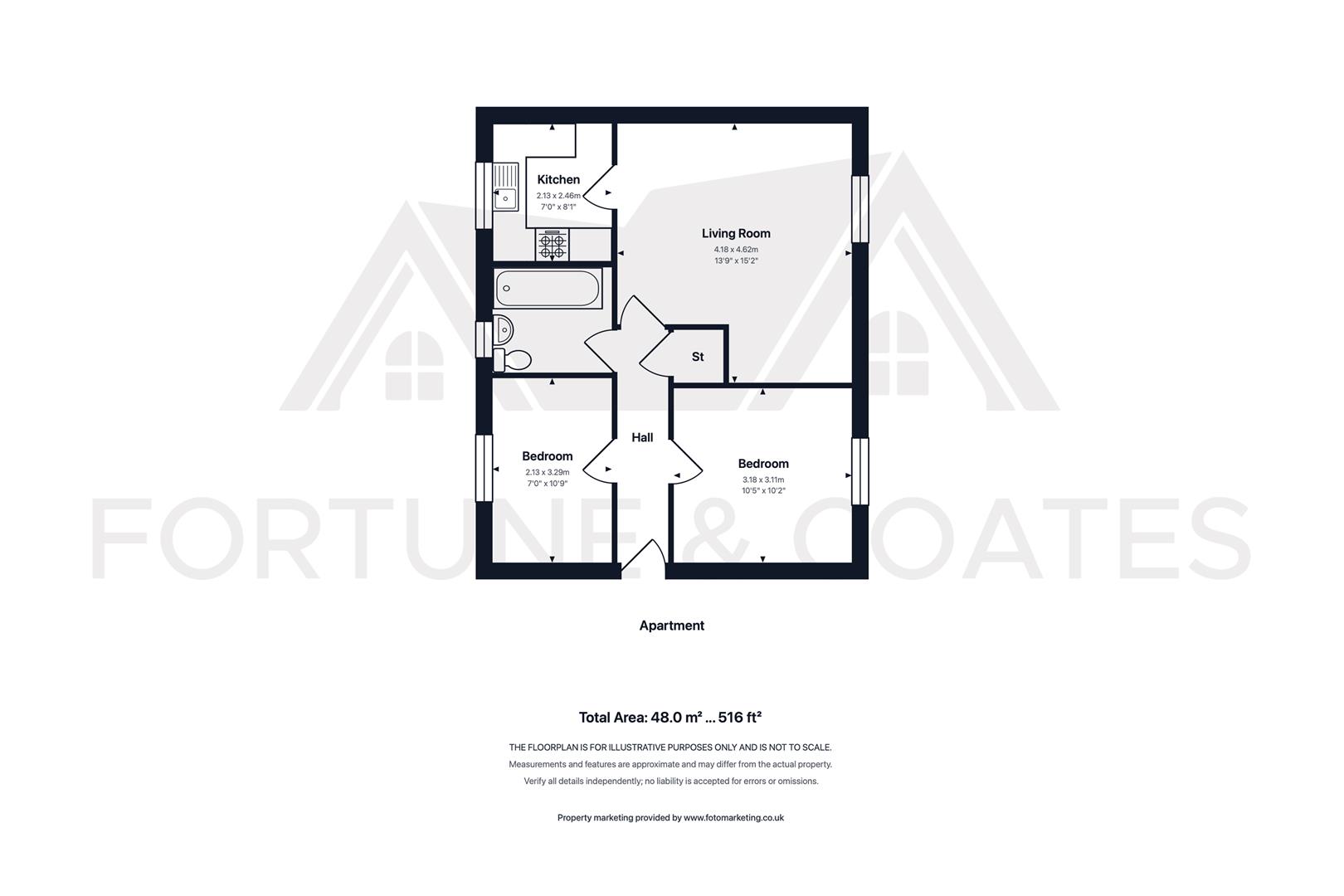 44, Aynsley Gardens, Harlow floorplan