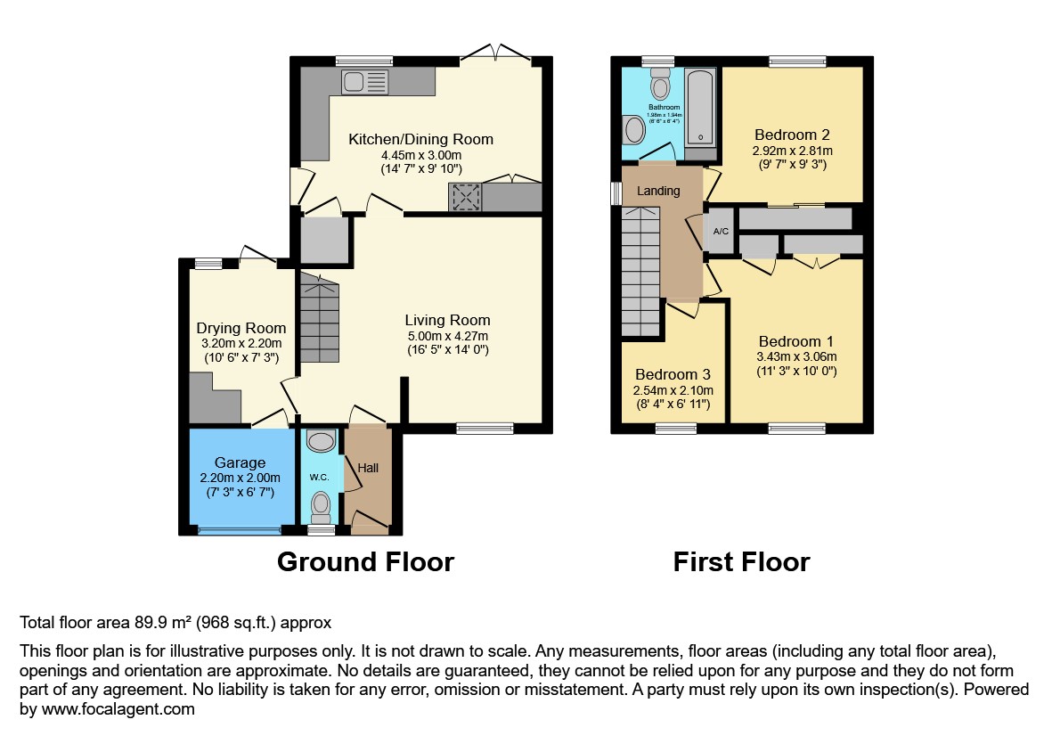 5, Mulberry Tree Hill, Droitwich floorplan