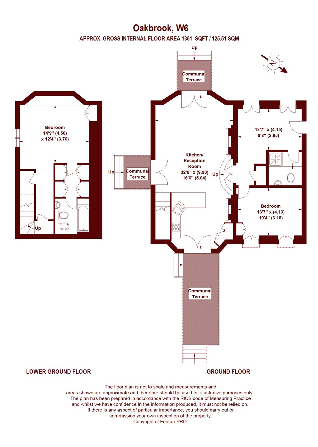 2 Bedrooms Flat for sale in Oakbrook Lodge, Goldhawk Road, London W6