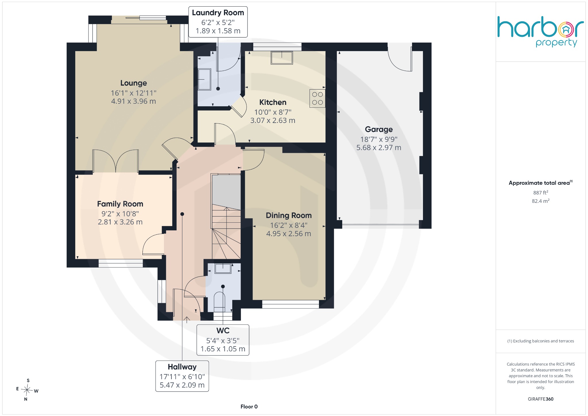 85 Glen Lednock Drive, Cumbernauld, North Lanarkshire floorplan