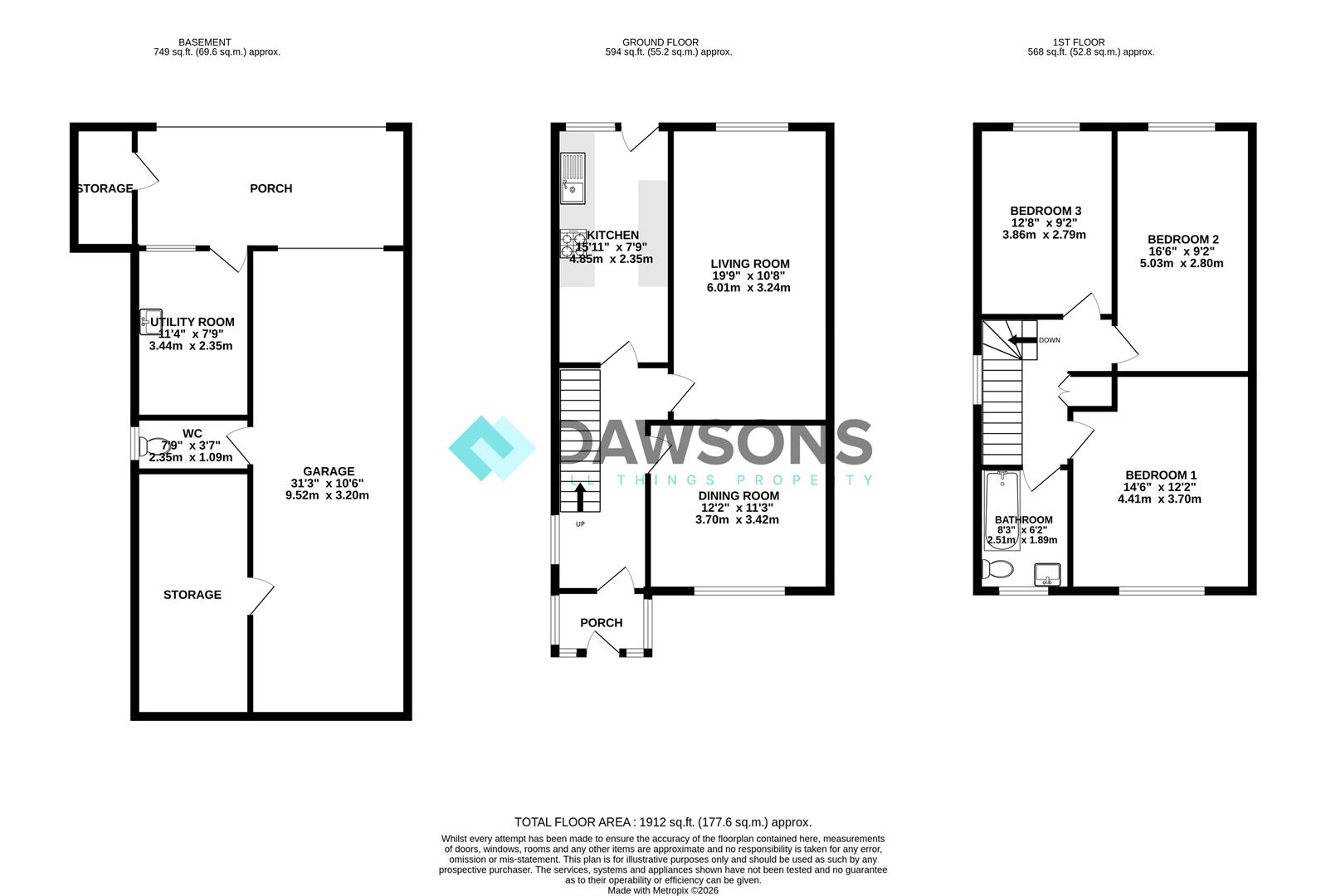 45A, Hendrefoilan Road, Swansea floorplan