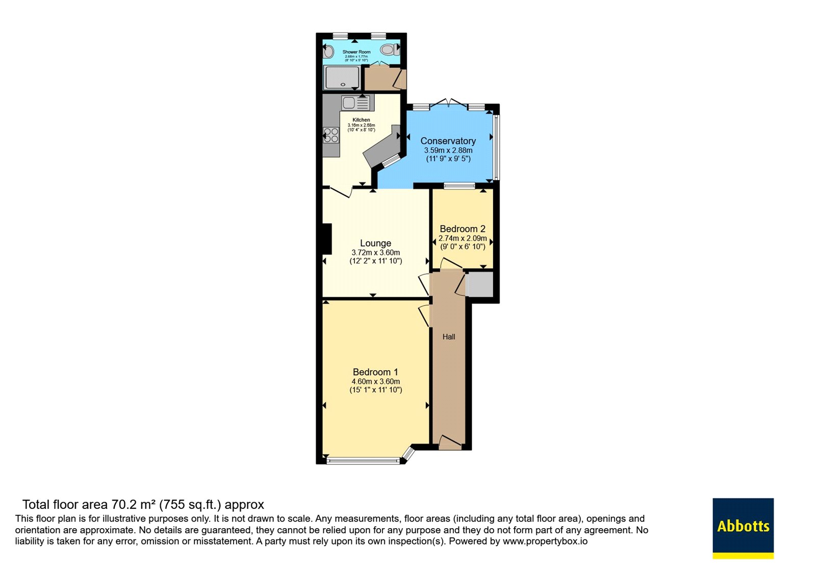 12B,, Rochford Road, Essex floorplan