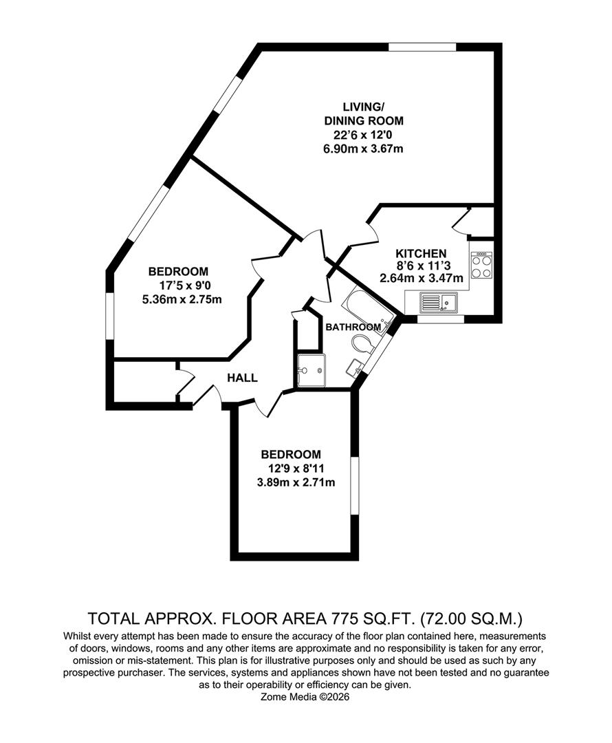 23, McArthur Drive, Kings Hill floorplan