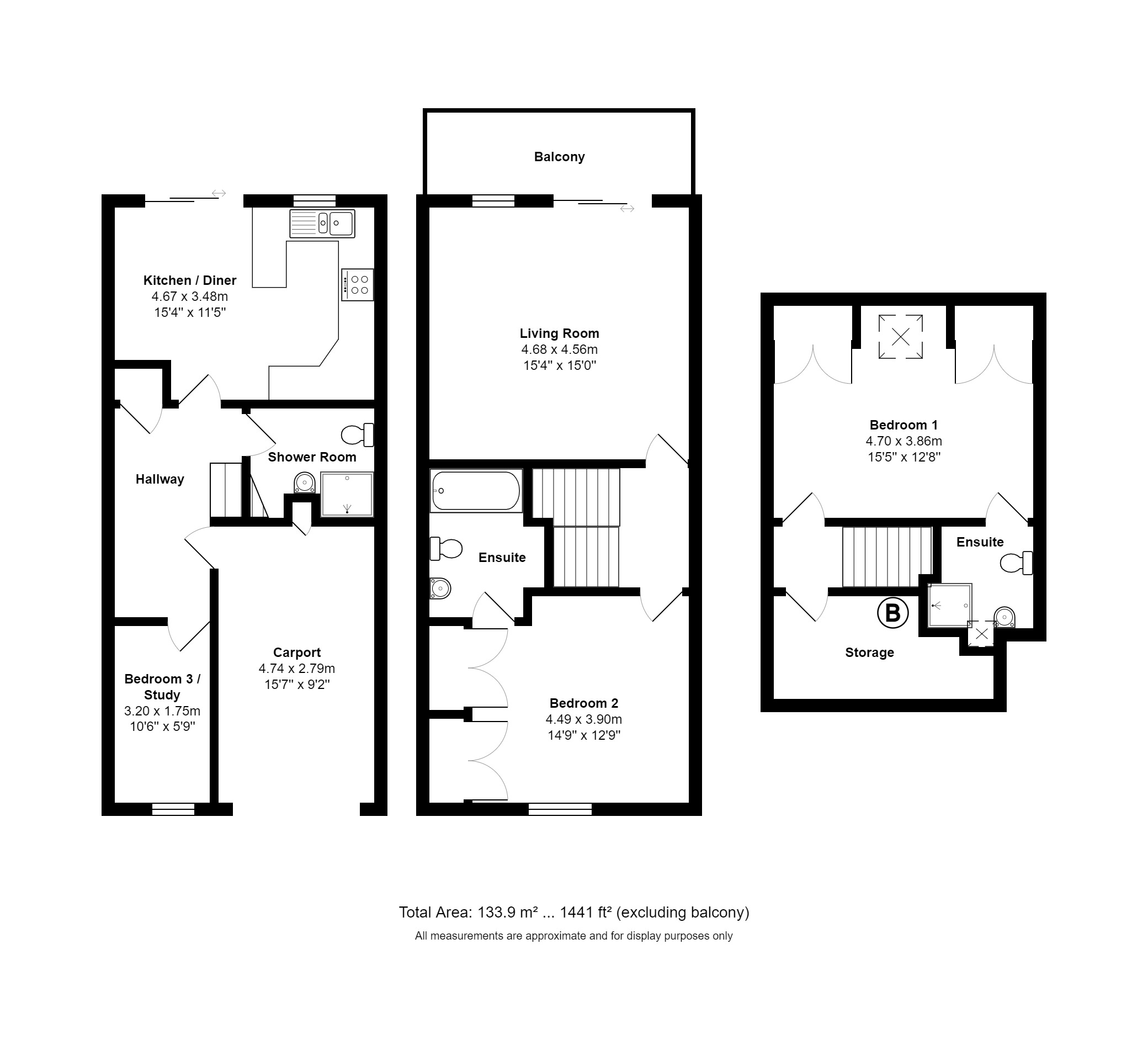 77, Bryher Island, Port Solent floorplan