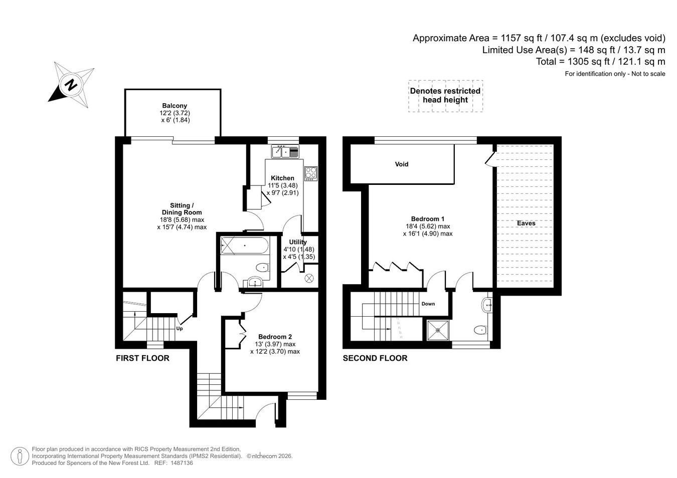 Greenside Court, Marine Drive East, New Milton floorplan