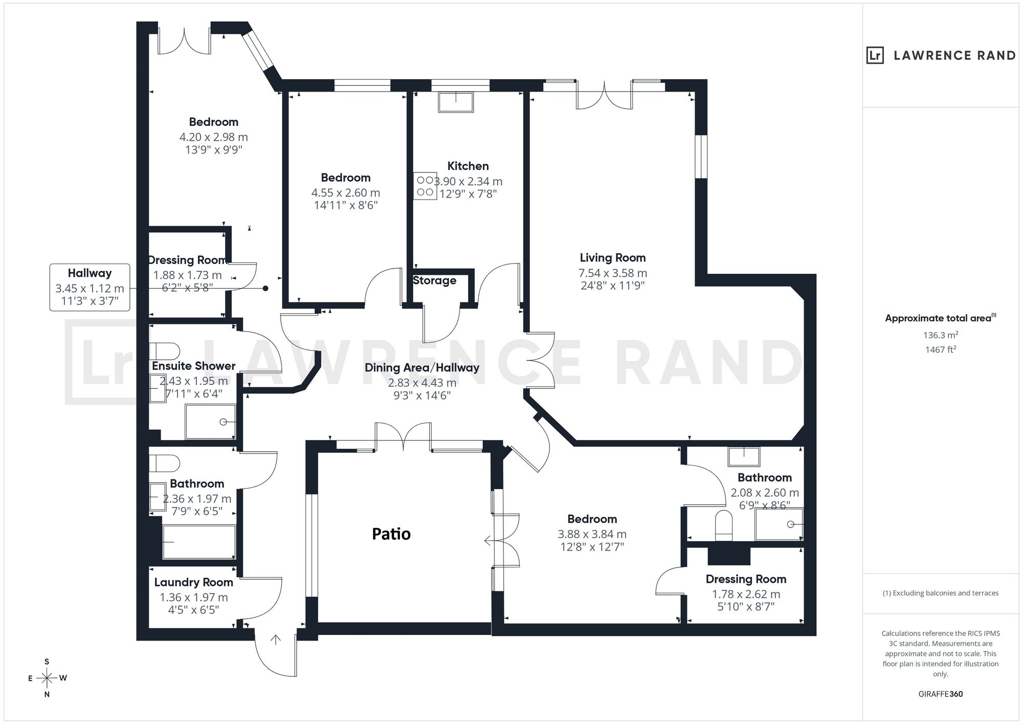 Flat 29, 40 Eastcote Road, Pinner floorplan
