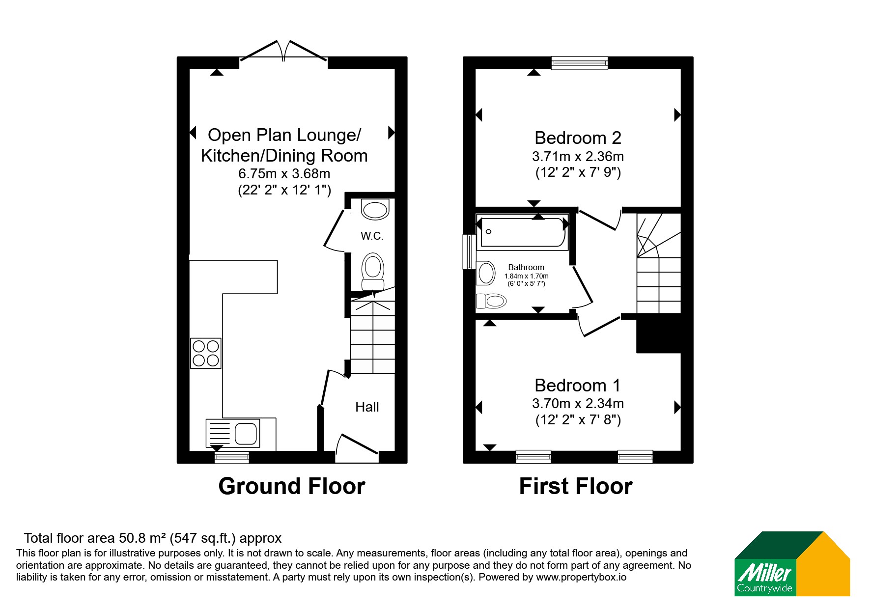 5, Tucking Mill Street, Cornwall floorplan