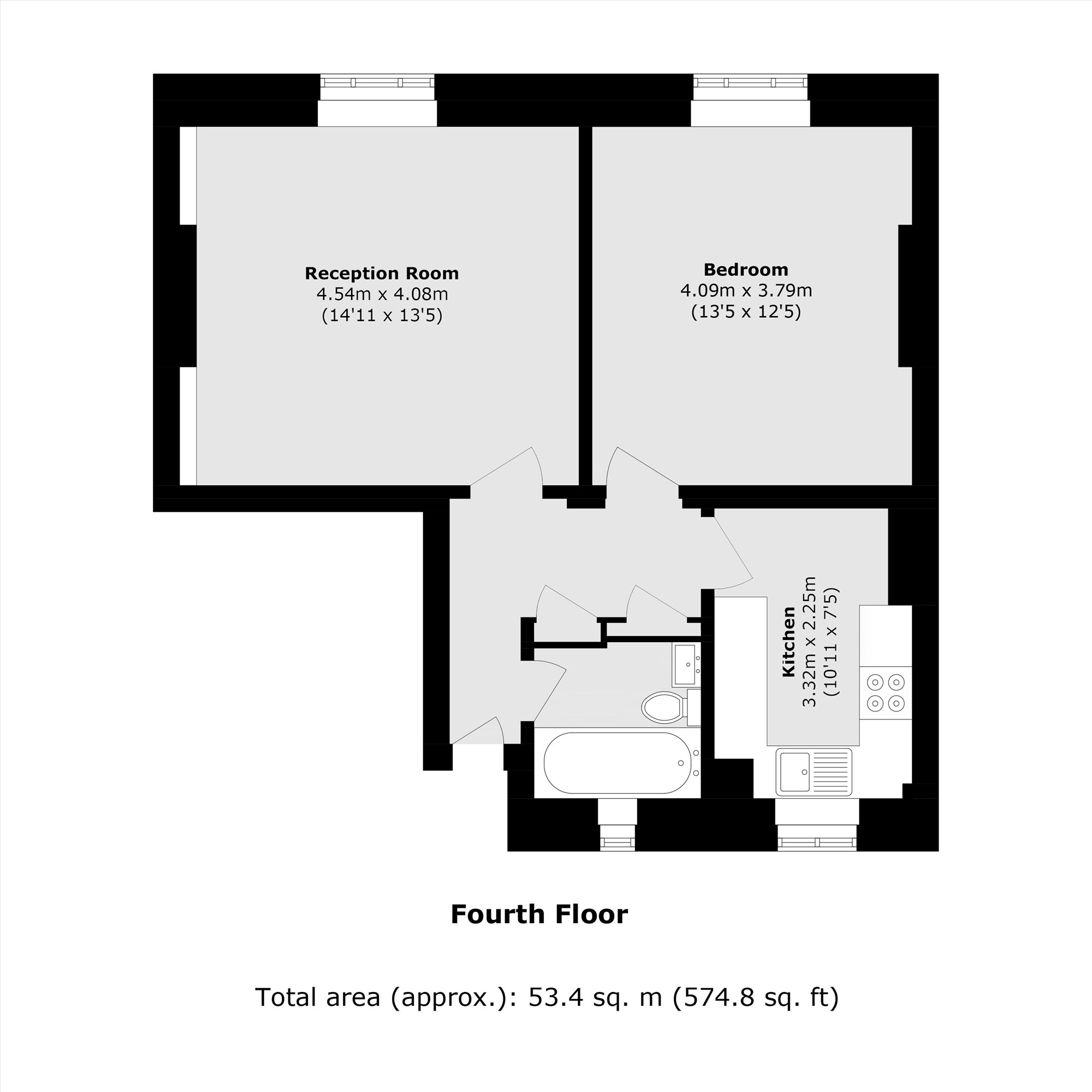 Flat 183, Dibdin House, Maida Vale, Maida Vale floorplan