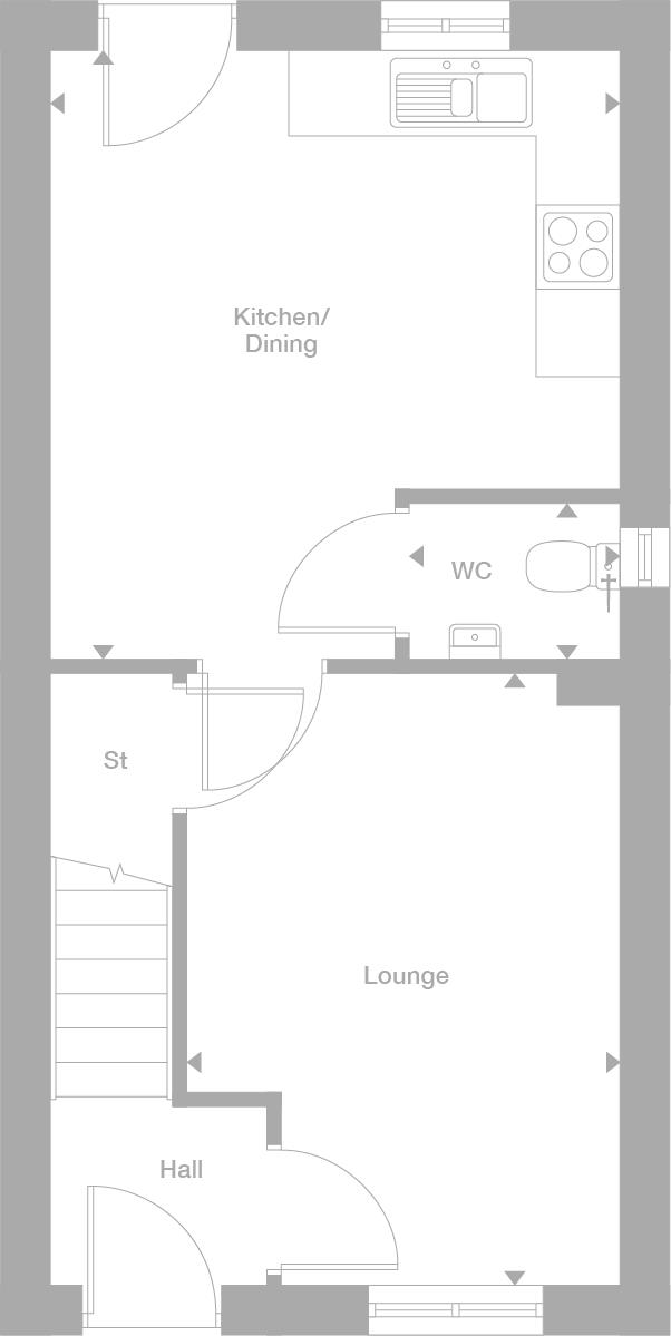 95, Chapelgarth, Sunderland floorplan