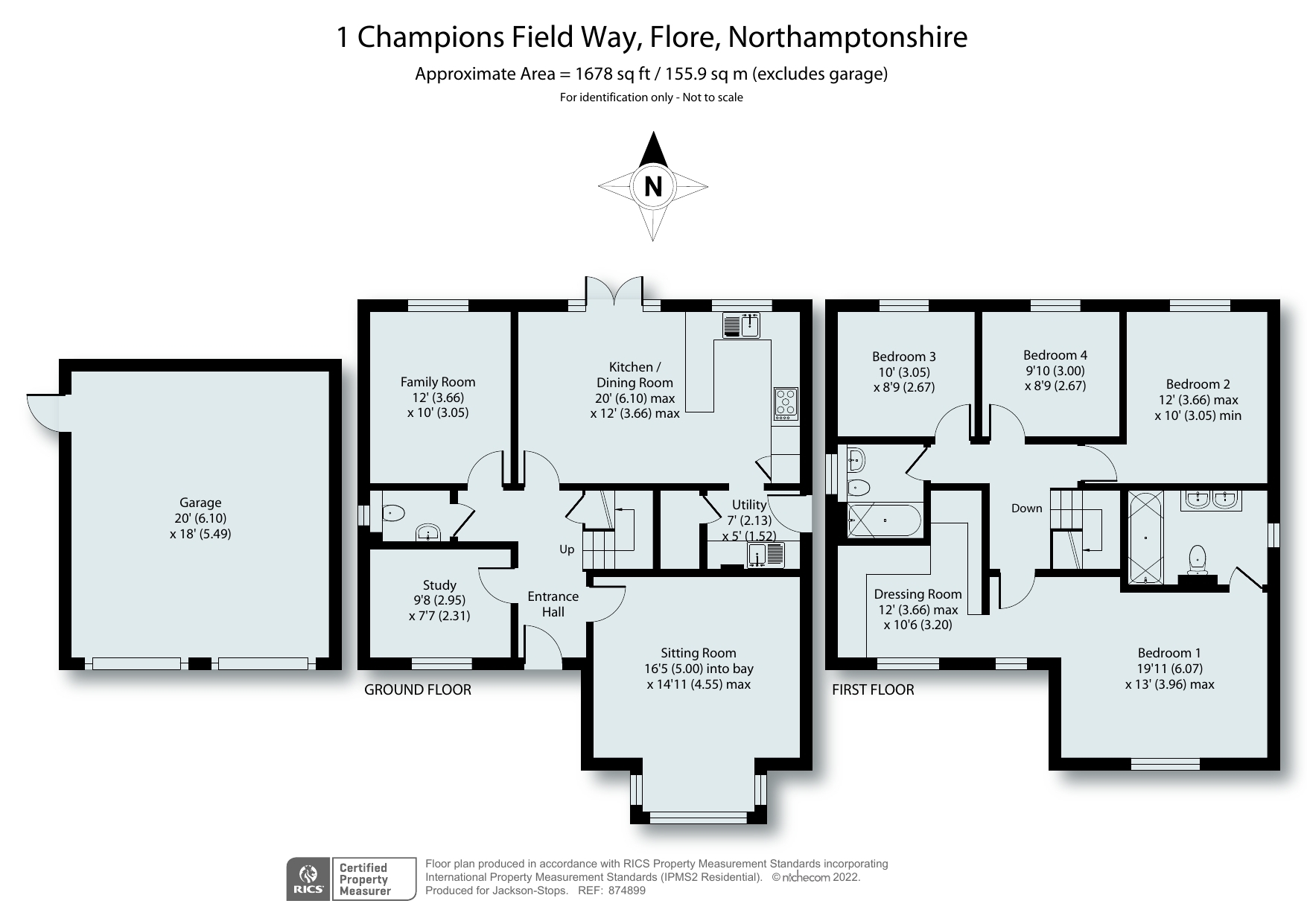 Champions Field Way, Flore, Northampton, Northamptonshire NN7, 4 bedroom detached house for sale