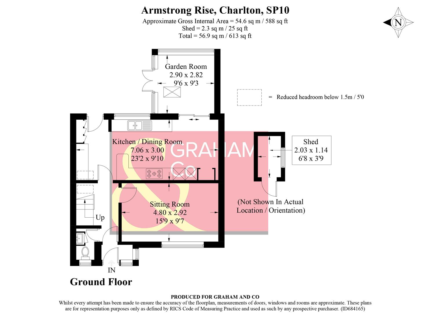 Armstrong Rise, Andover floorplan