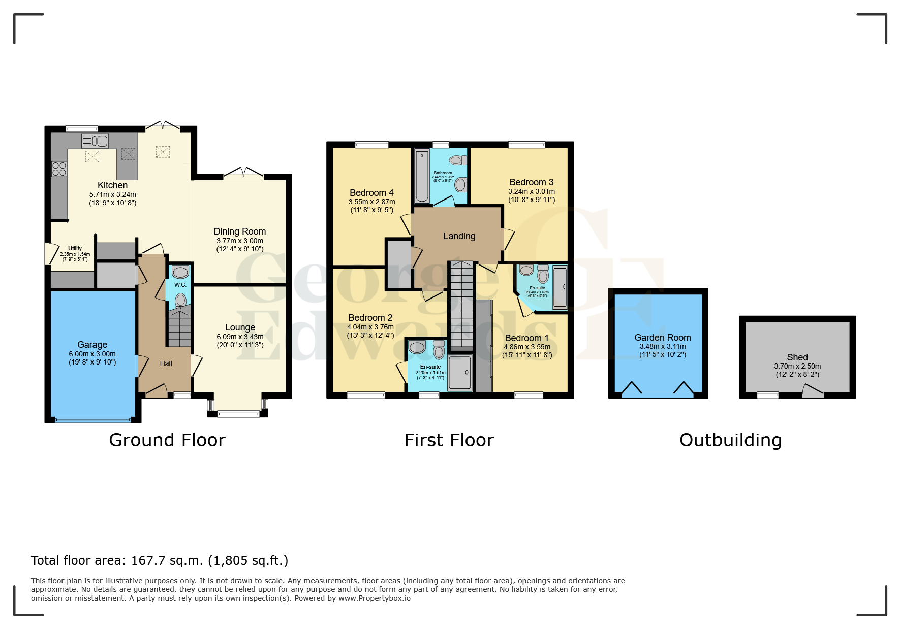 8, John Digby Road, COALVILLE floorplan