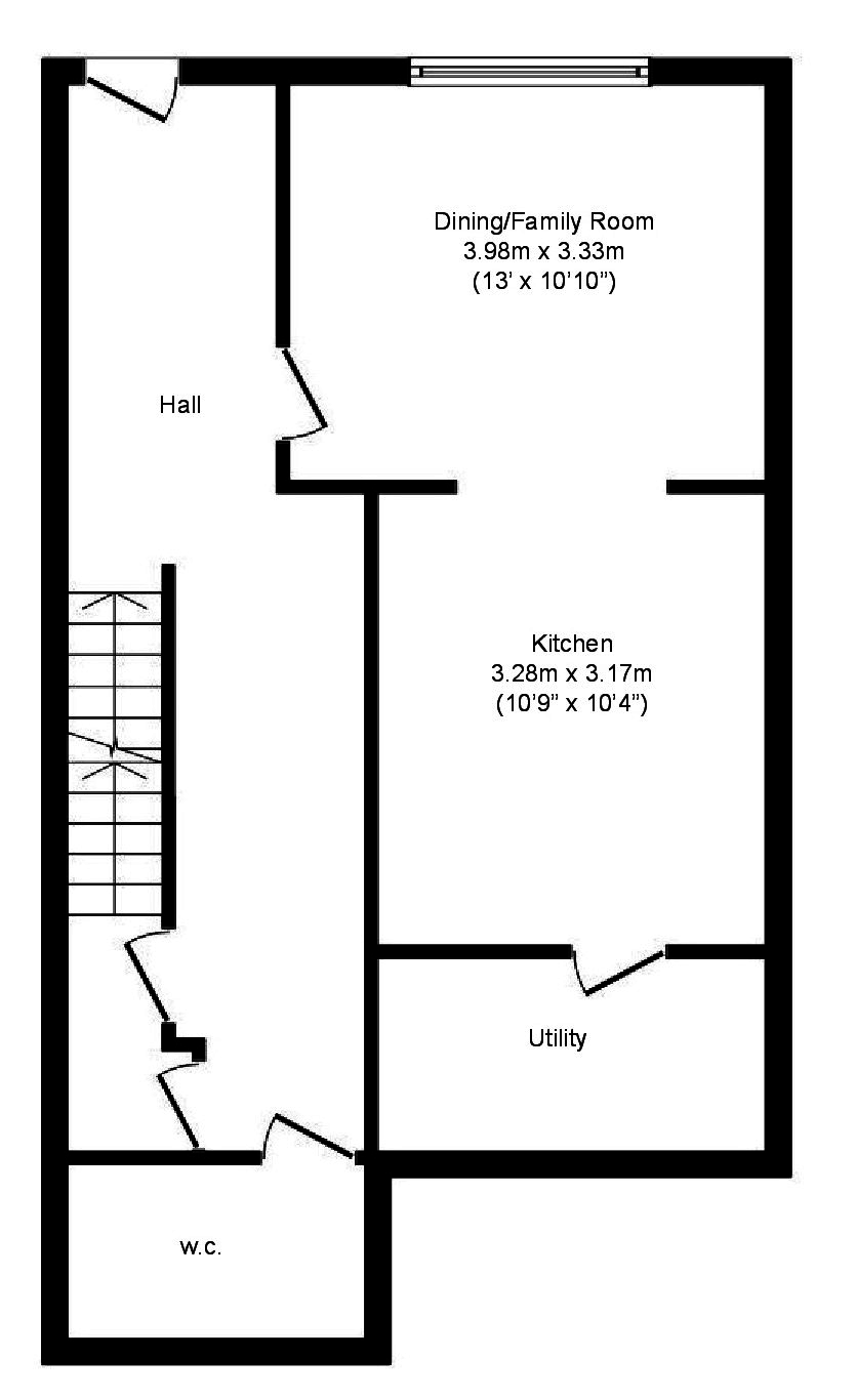 4 bed terraced house for sale in Whitton View, Rothbury, Morpeth NE65