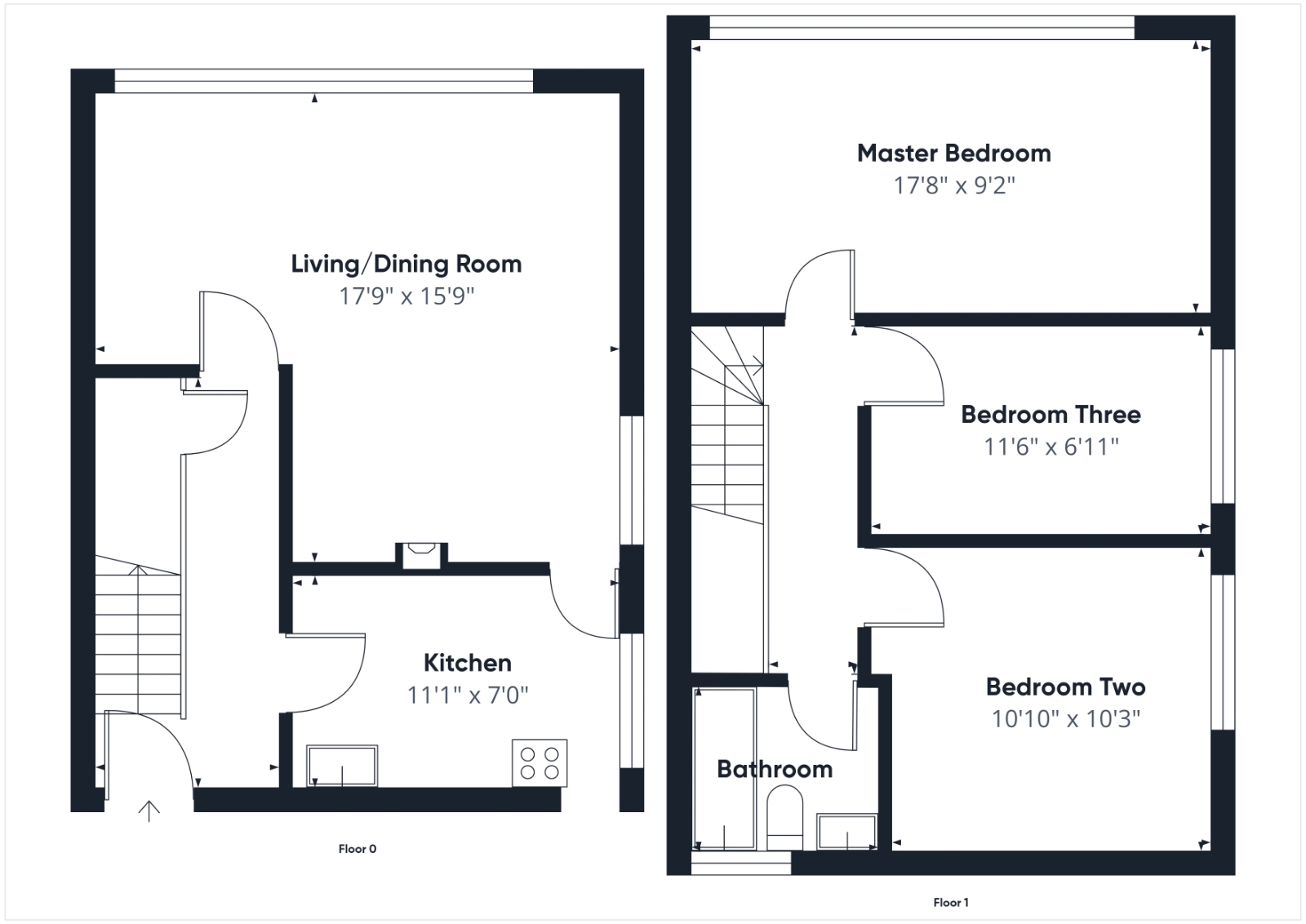 86A, Cove Road, Farnborough floorplan