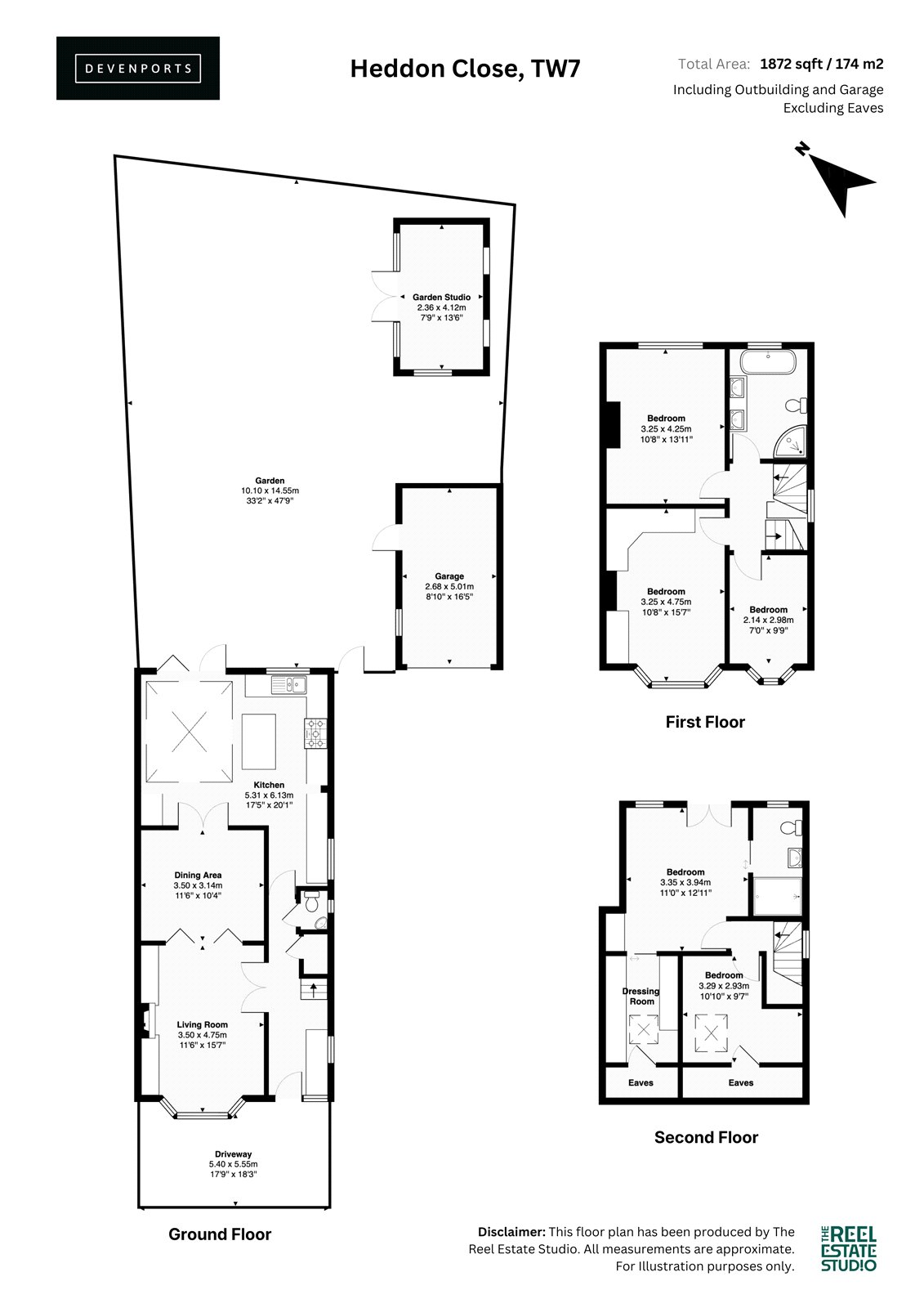 12, Heddon Close, Isleworth floorplan