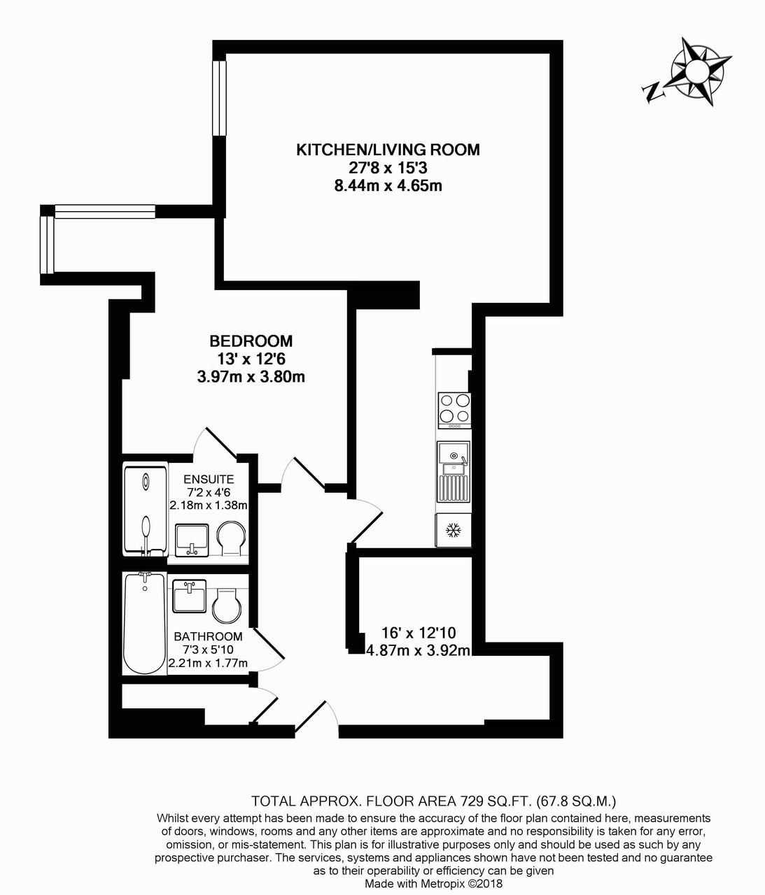 1 Bedrooms Flat to rent in The Printworks, 139 Clapham Road, London SW9