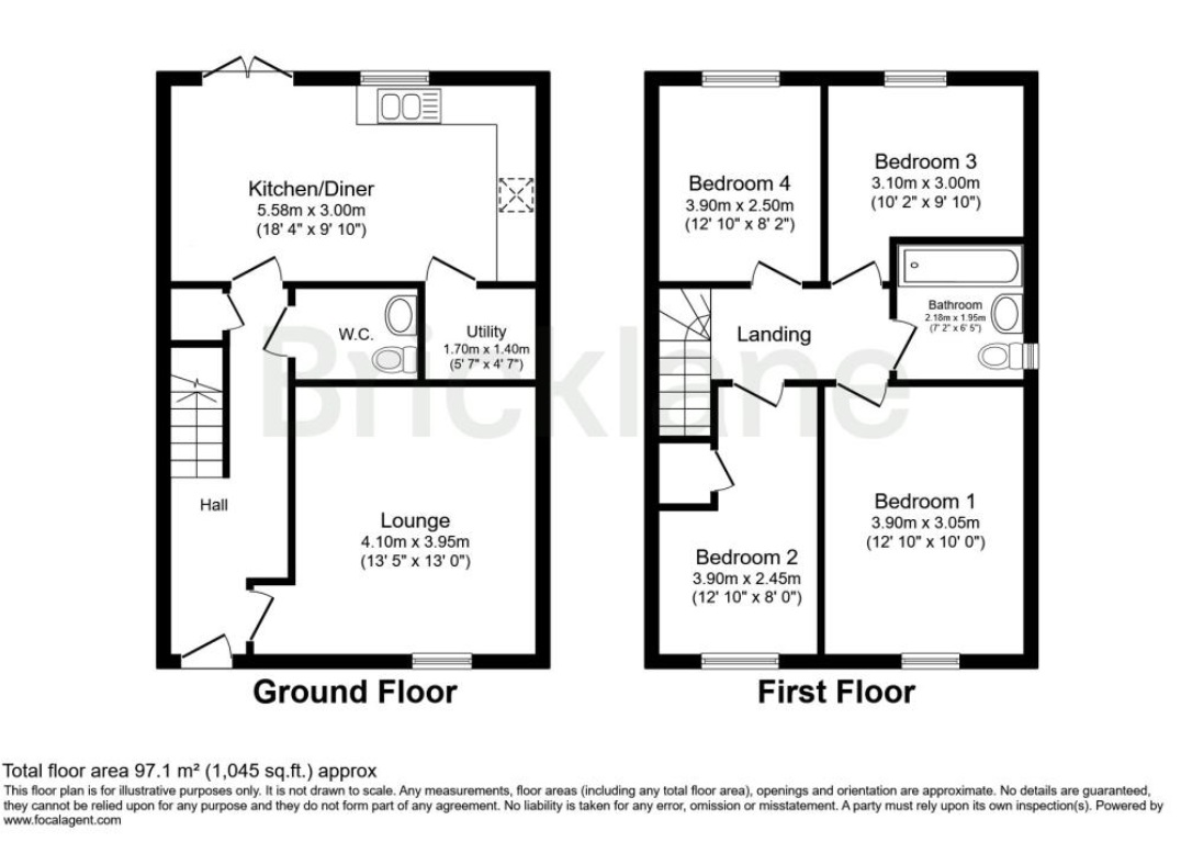 30, Stonemason Way, Peterborough floorplan