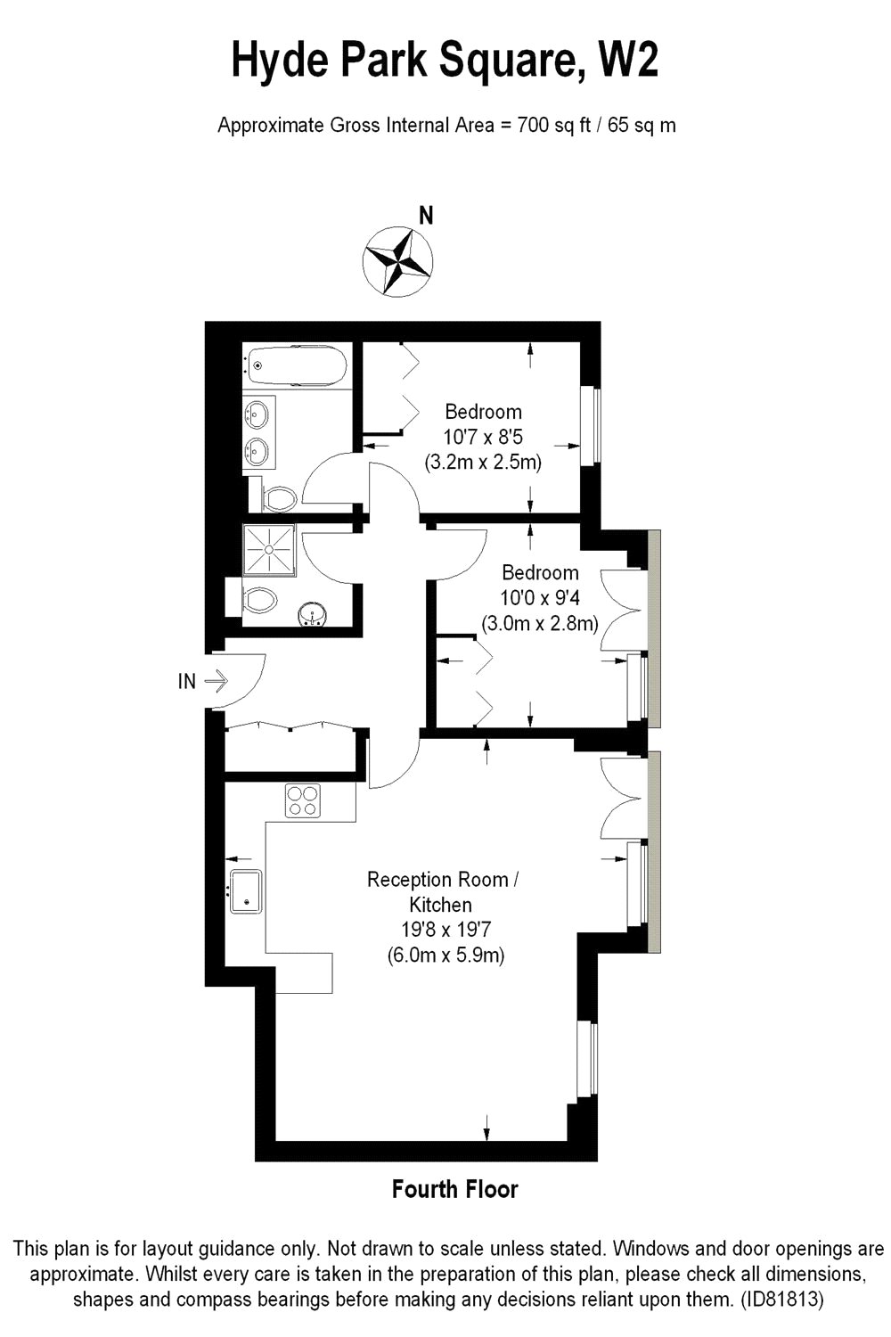 2 Bedrooms Flat for sale in Hyde Park Square, London W2