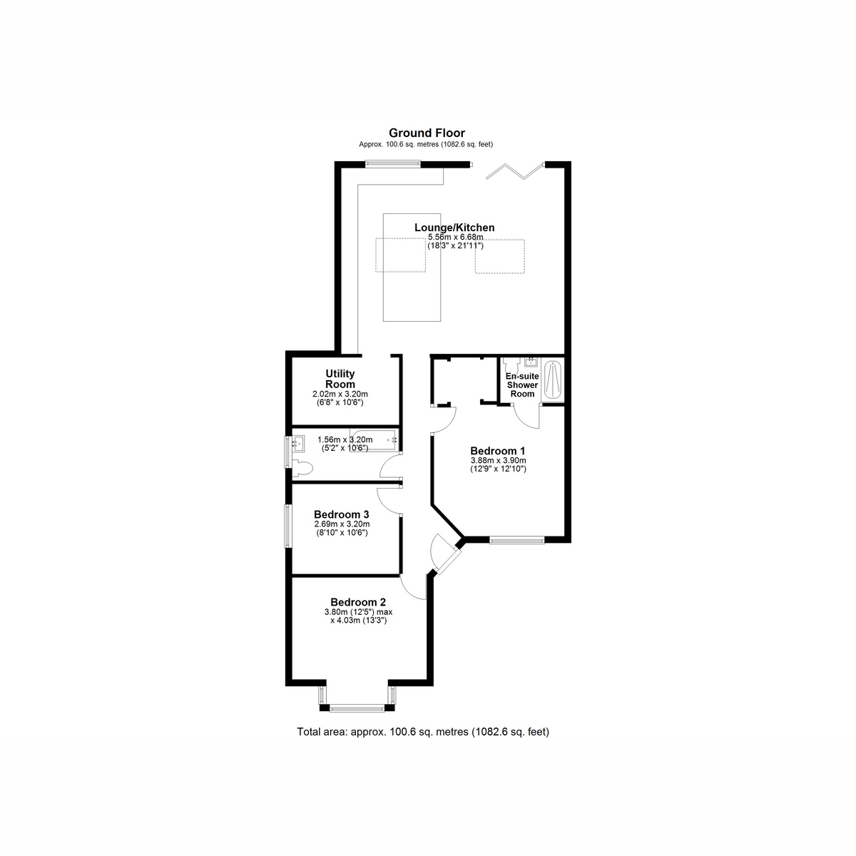30, Linksway, Leigh-on-sea floorplan