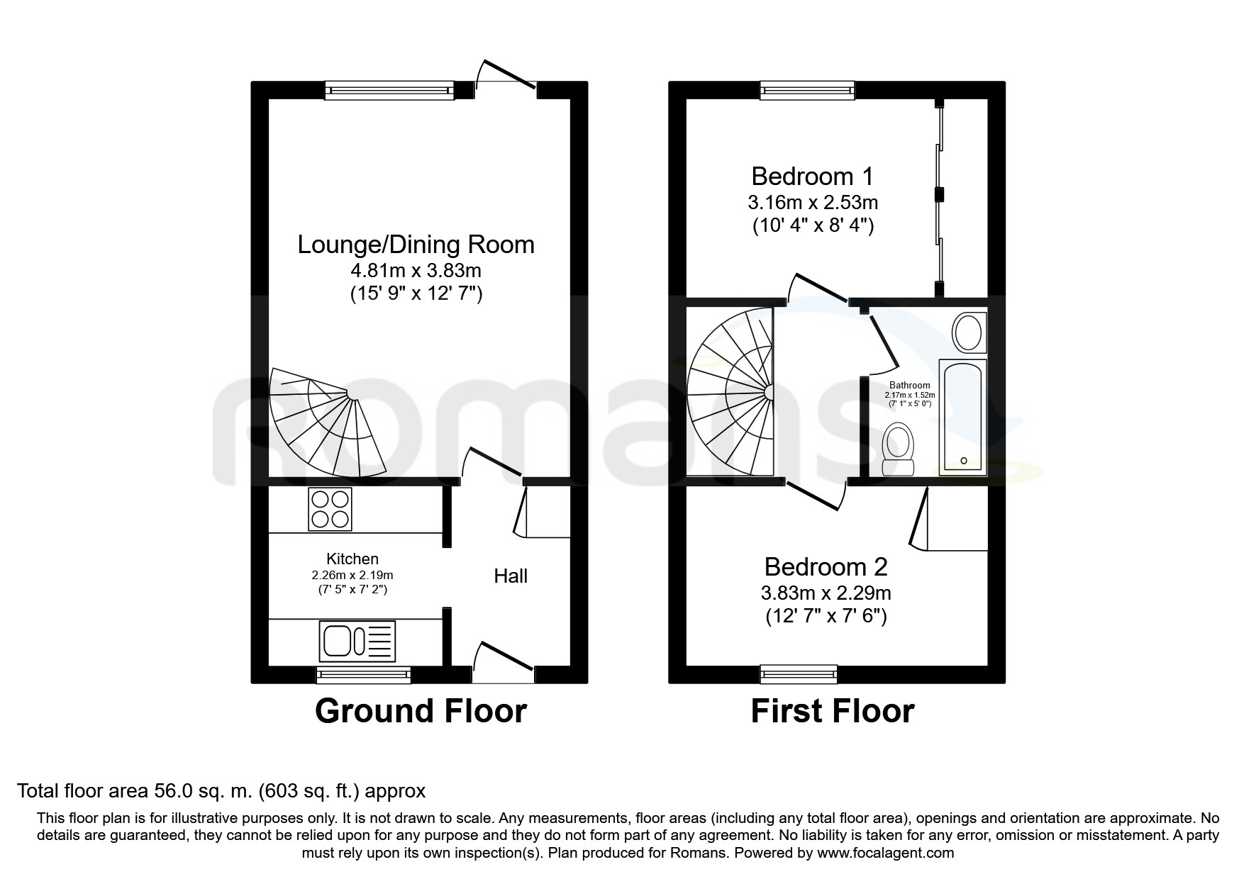 2 Bedrooms Terraced house to rent in Blackberry Walk, Lychpit, Basingstoke RG24
