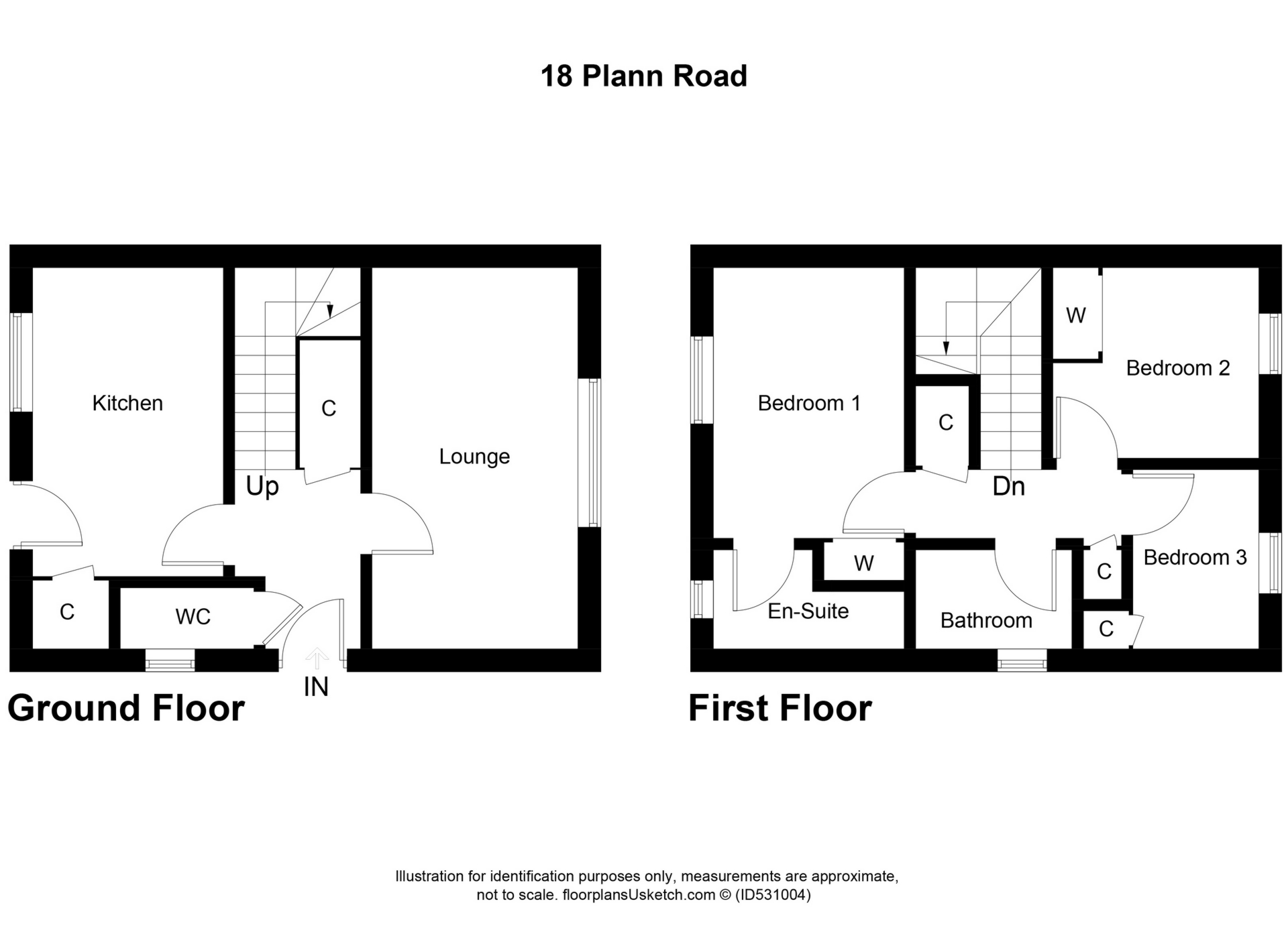 3 Bedrooms Semi-detached house for sale in Plann Road, Knockentiber KA2