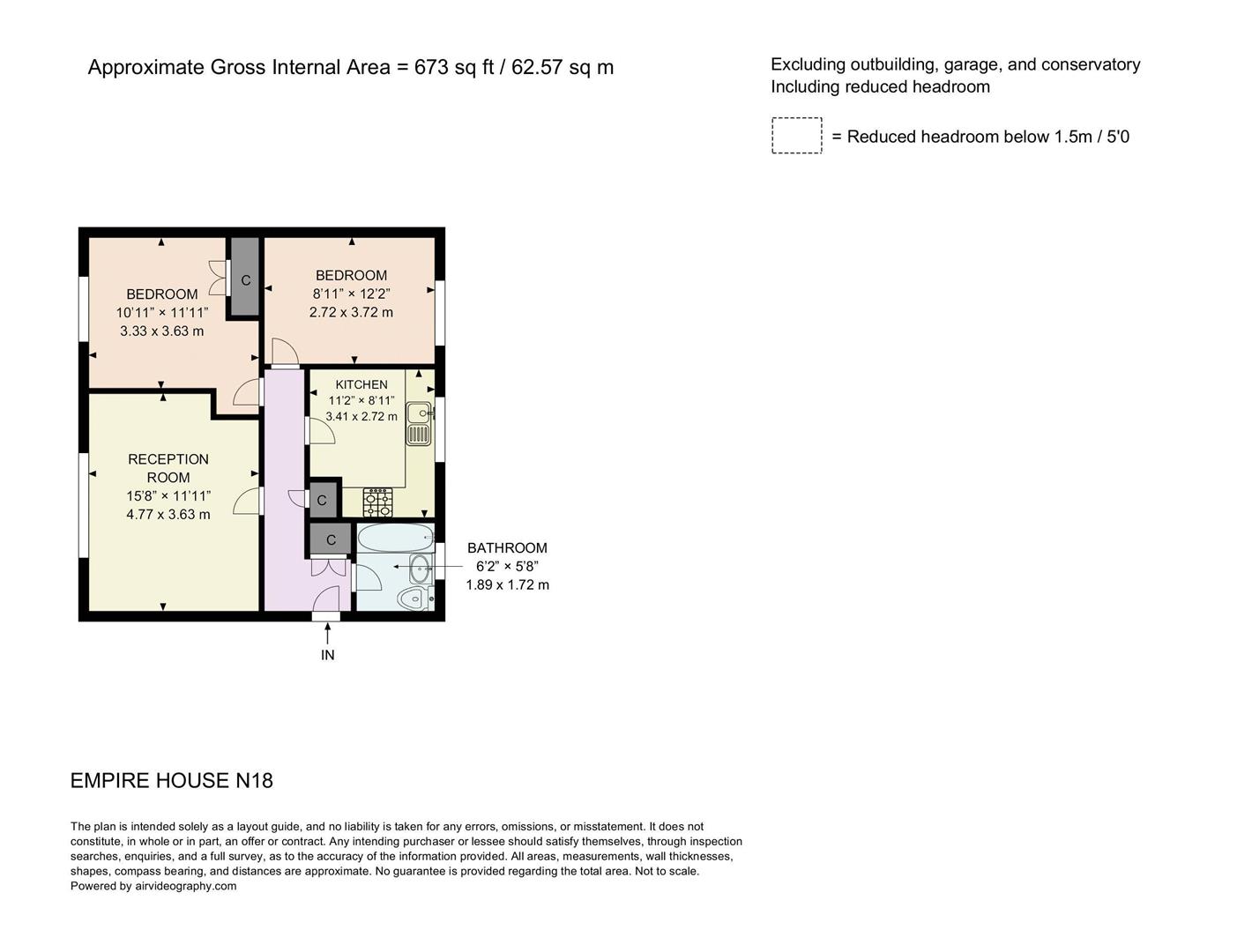Great Cambridge Road, London floorplan