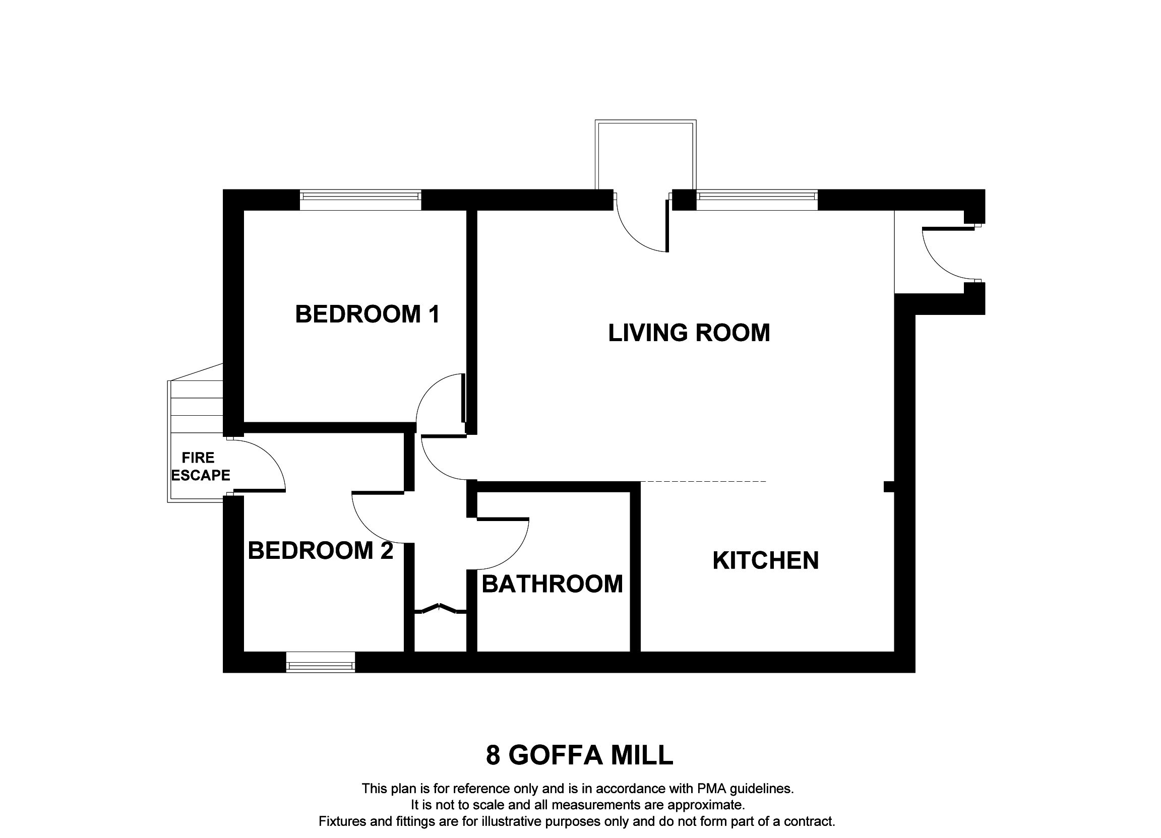 8 Goffa Mill,, Gargrave, North Yorkshire floorplan