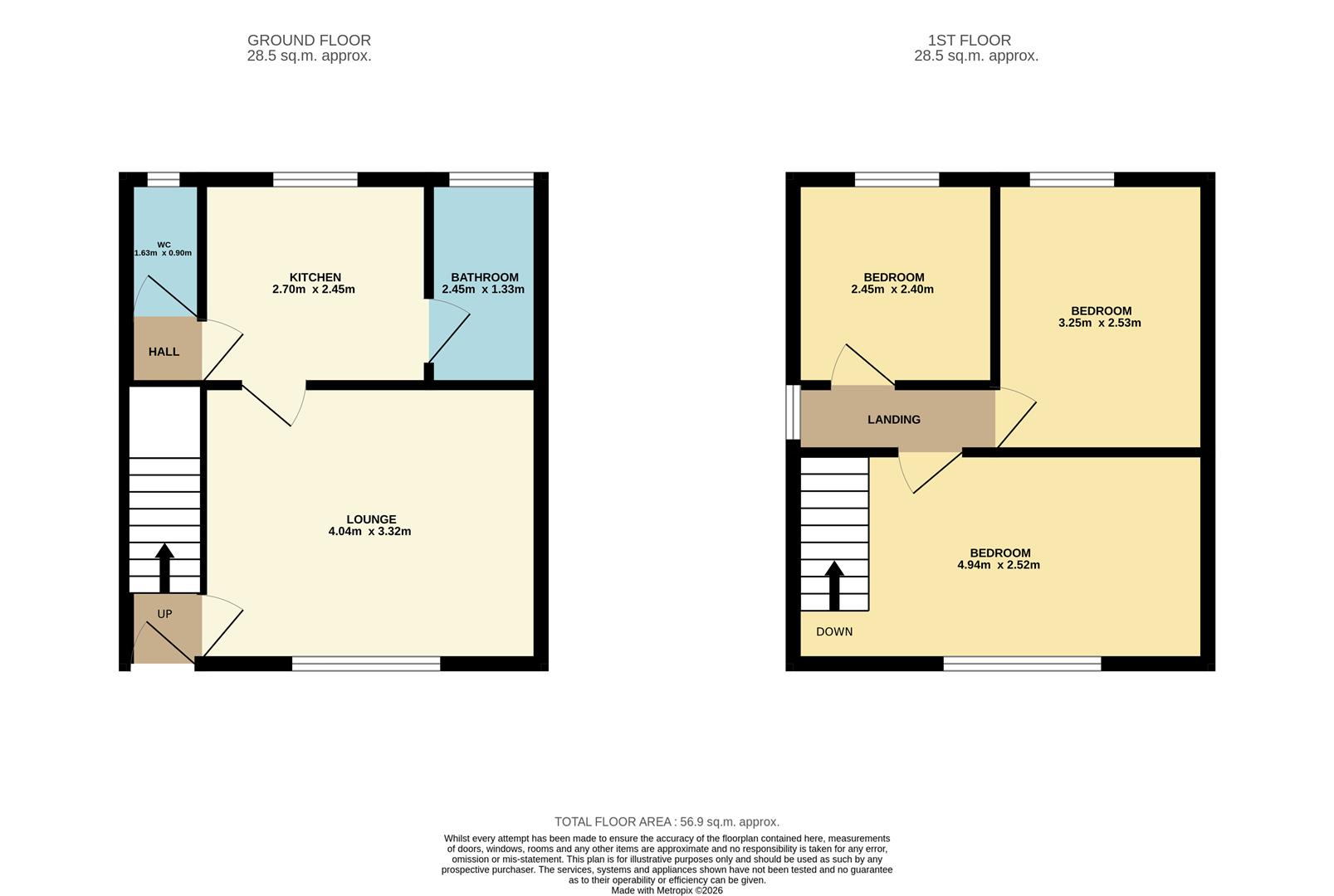 Friars Road, Barnsley floorplan