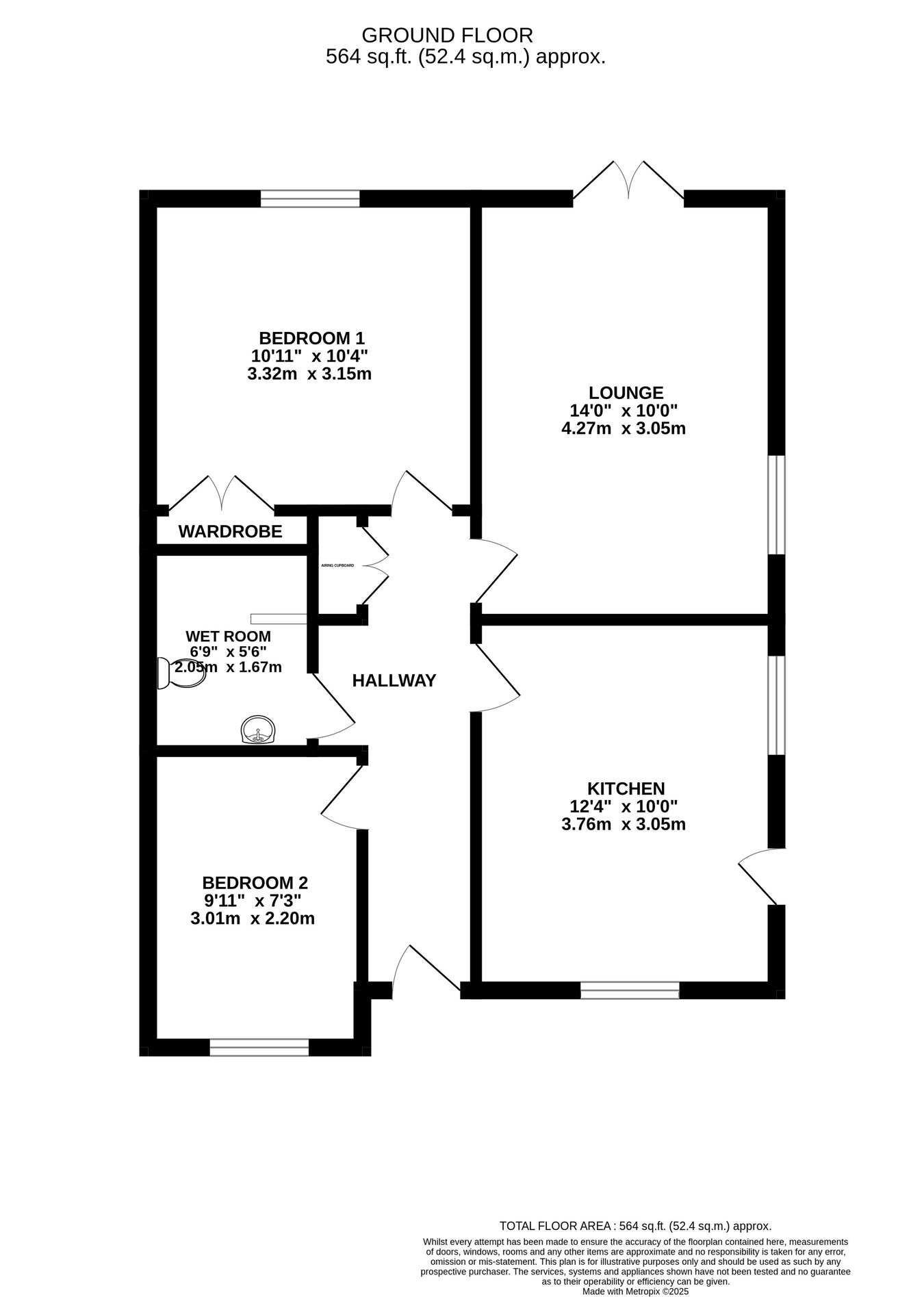 8, Tankard Farm Close, Ipswich floorplan