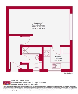 0 Bedrooms Studio to rent in Newcourt Street, London NW8