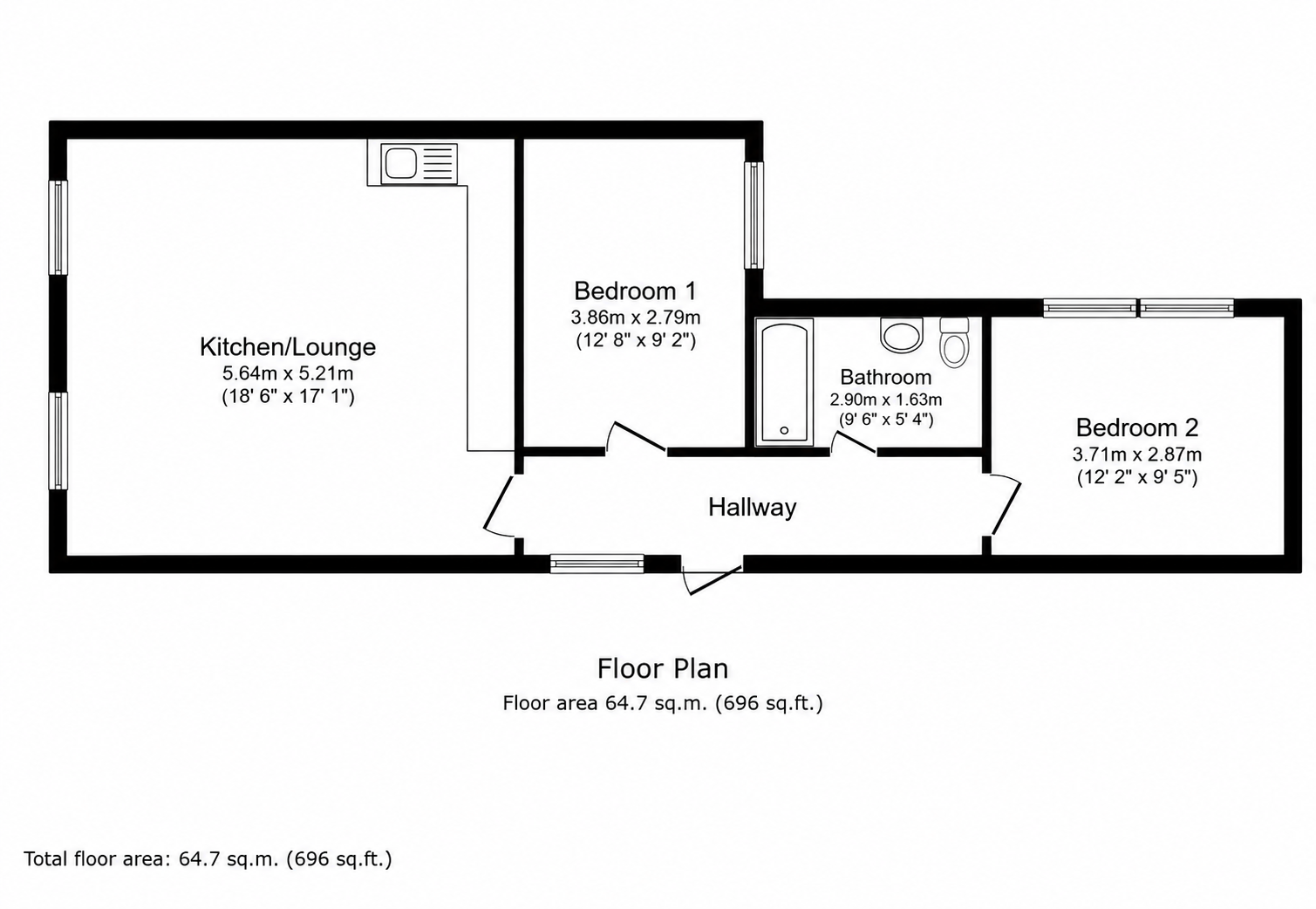 20B, Widnes floorplan