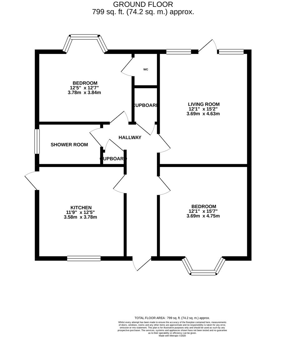 135, The Ridge, Hastings floorplan