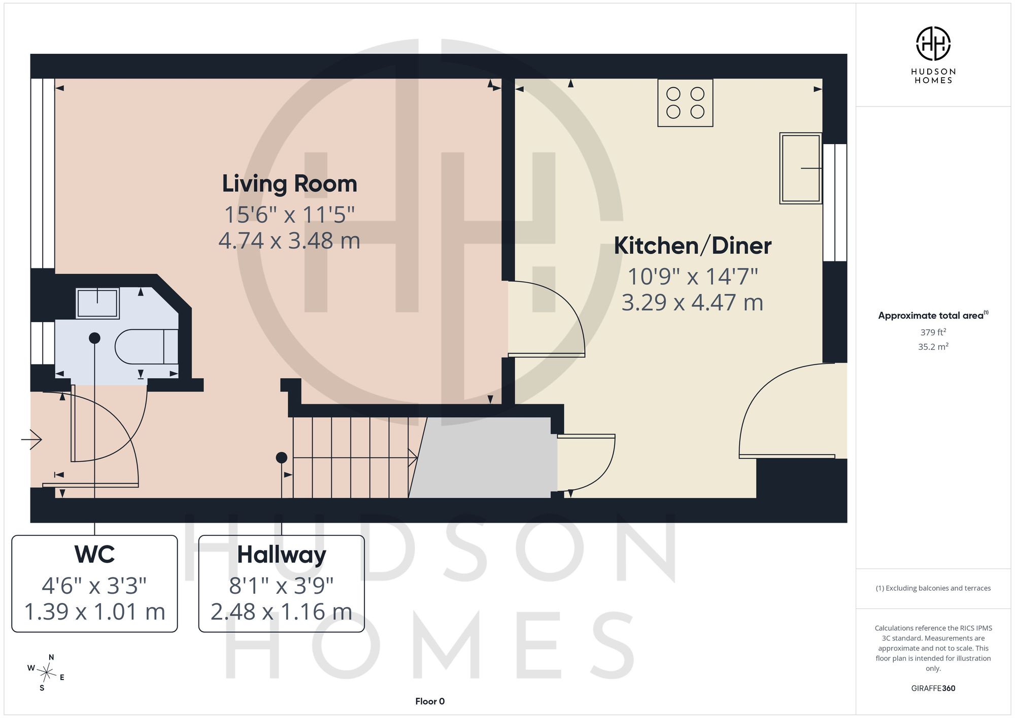 66 Midland Road, Peterborough floorplan