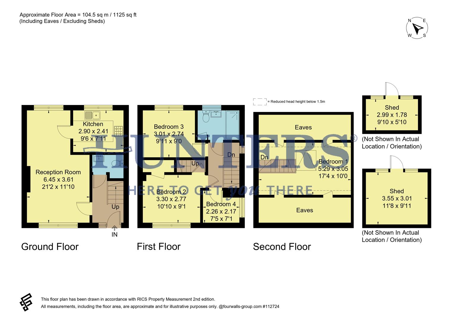 4, Whitestone Crescent, Leeds floorplan