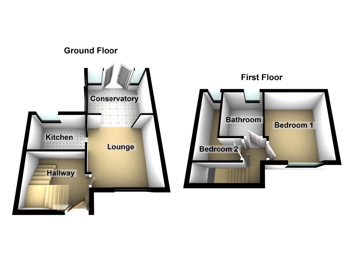3 Whitehall Grove, Drighlington floorplan