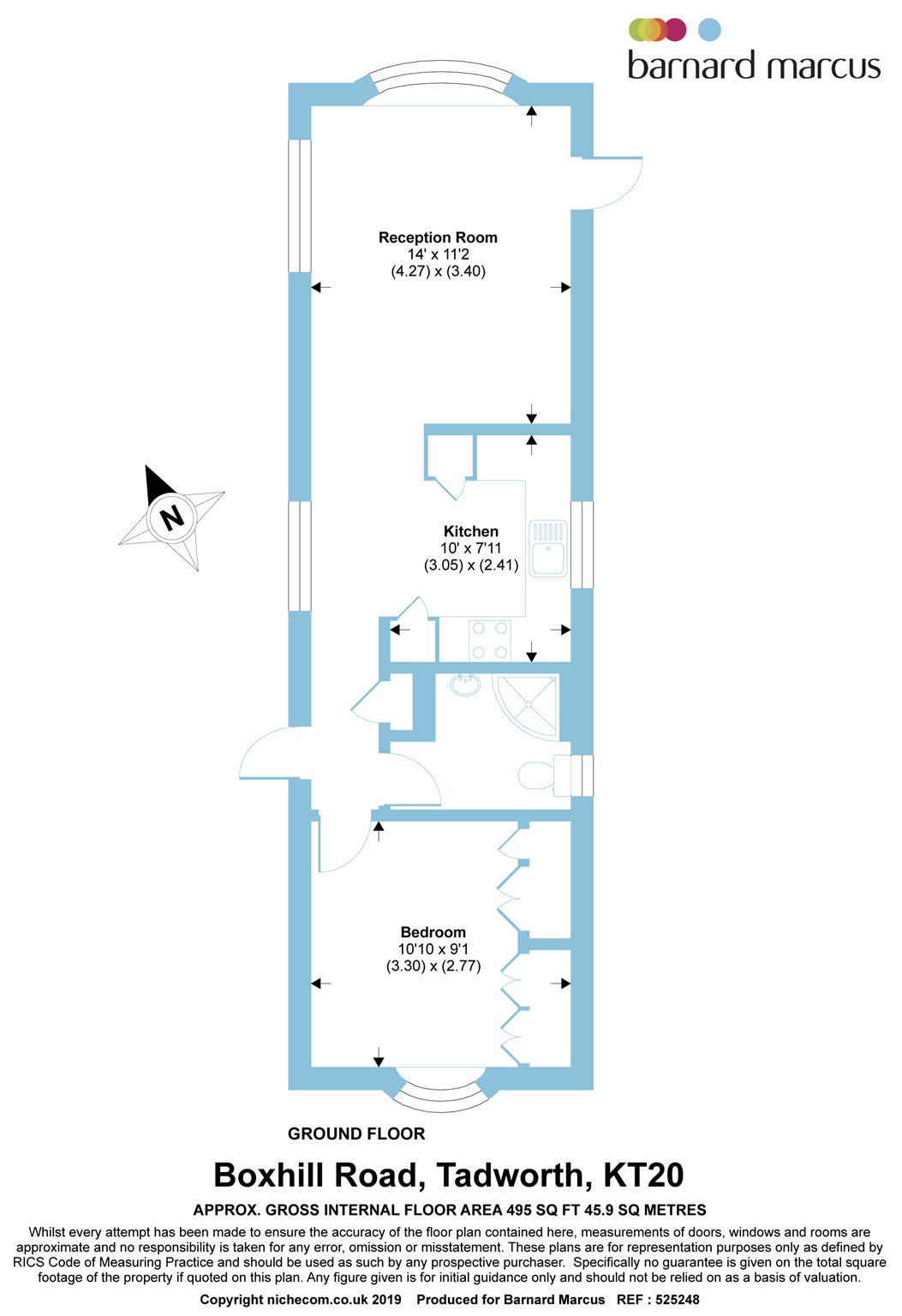 1 bed mobile/park home for sale in Warren Park, Boxhill Road, Tadworth
