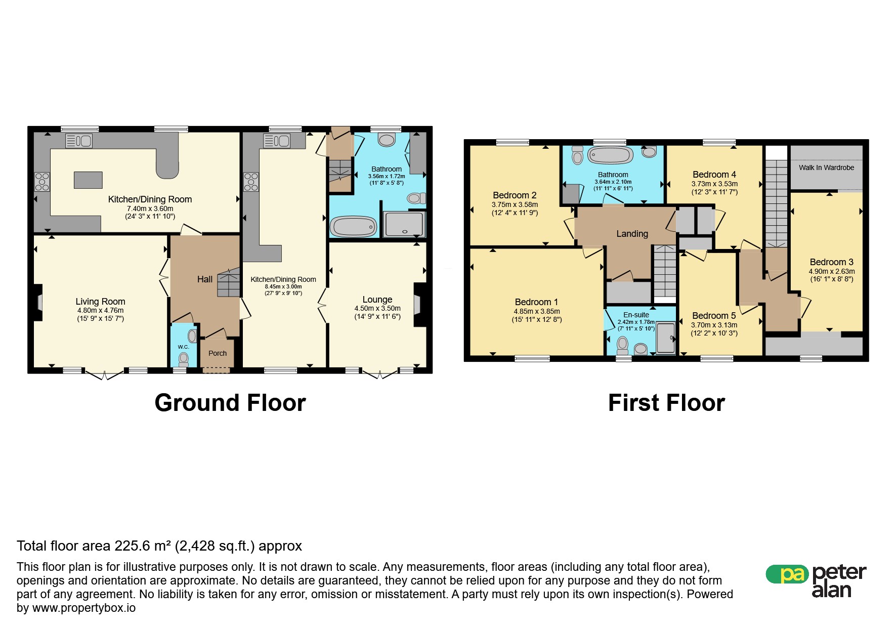 3, Taff Fawr Close, Merthyr Tydfil floorplan