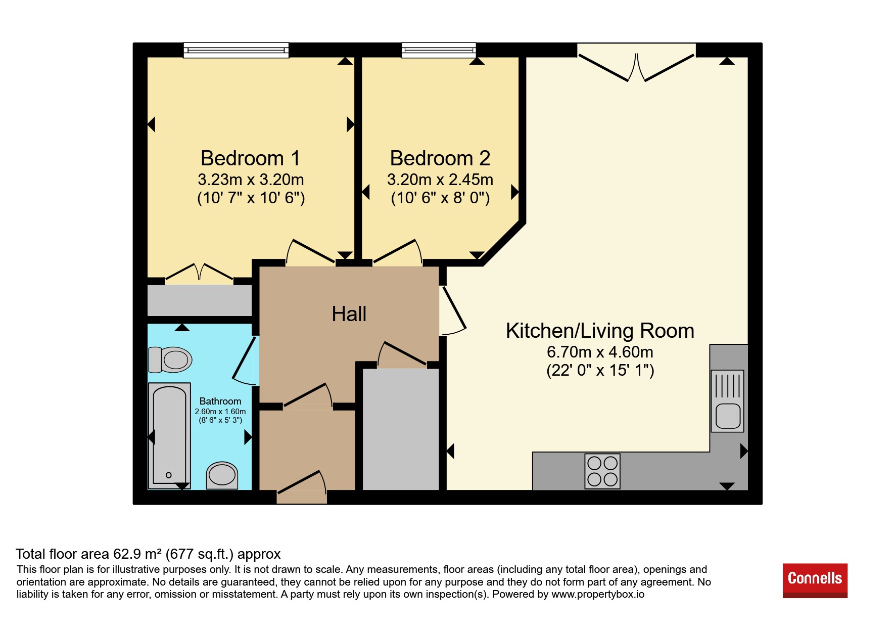 21, Manorhouse Close, Walsall floorplan