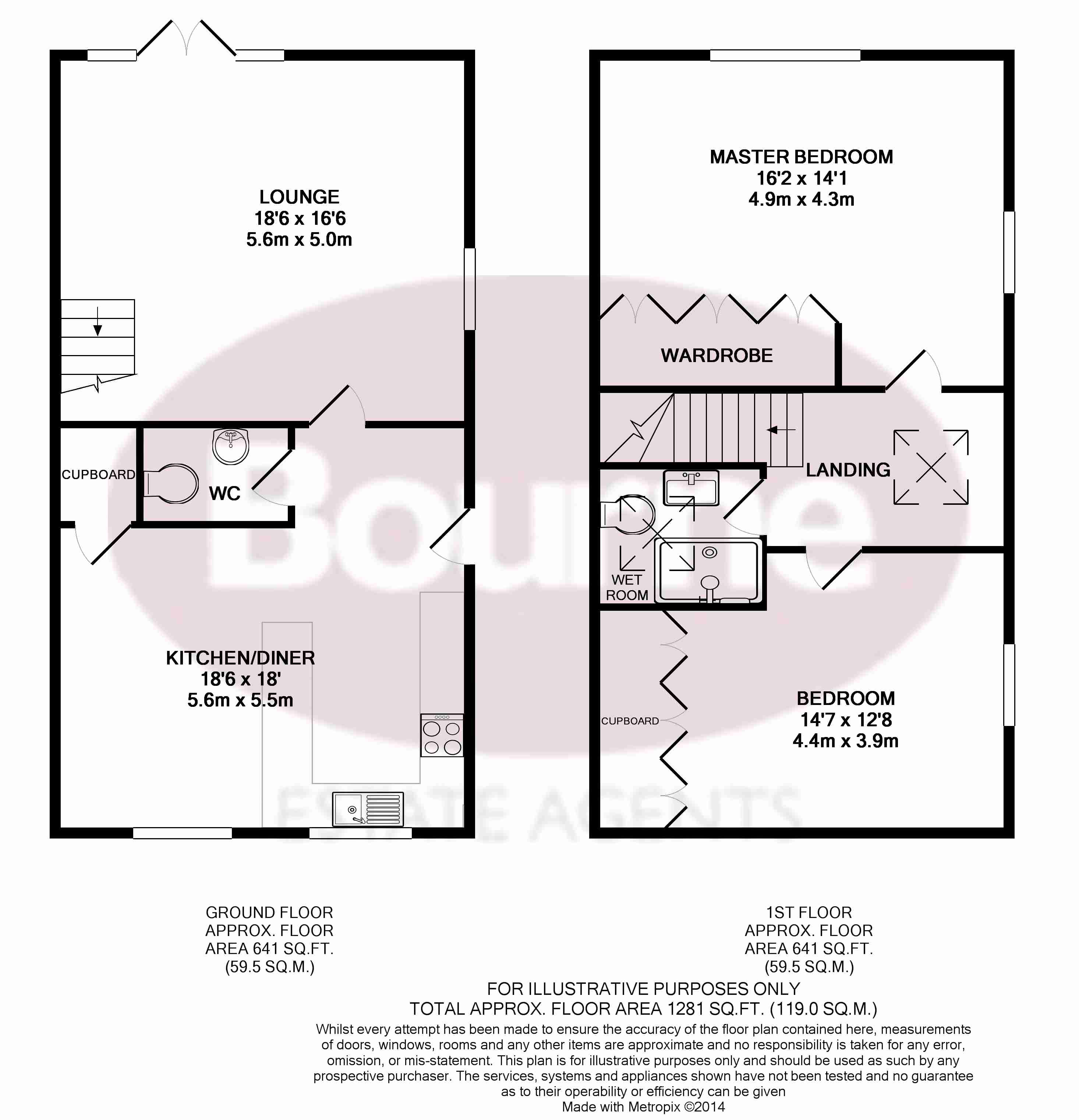 2 Bedrooms Detached house to rent in Upper Hale Road, Farnham, Surrey GU9