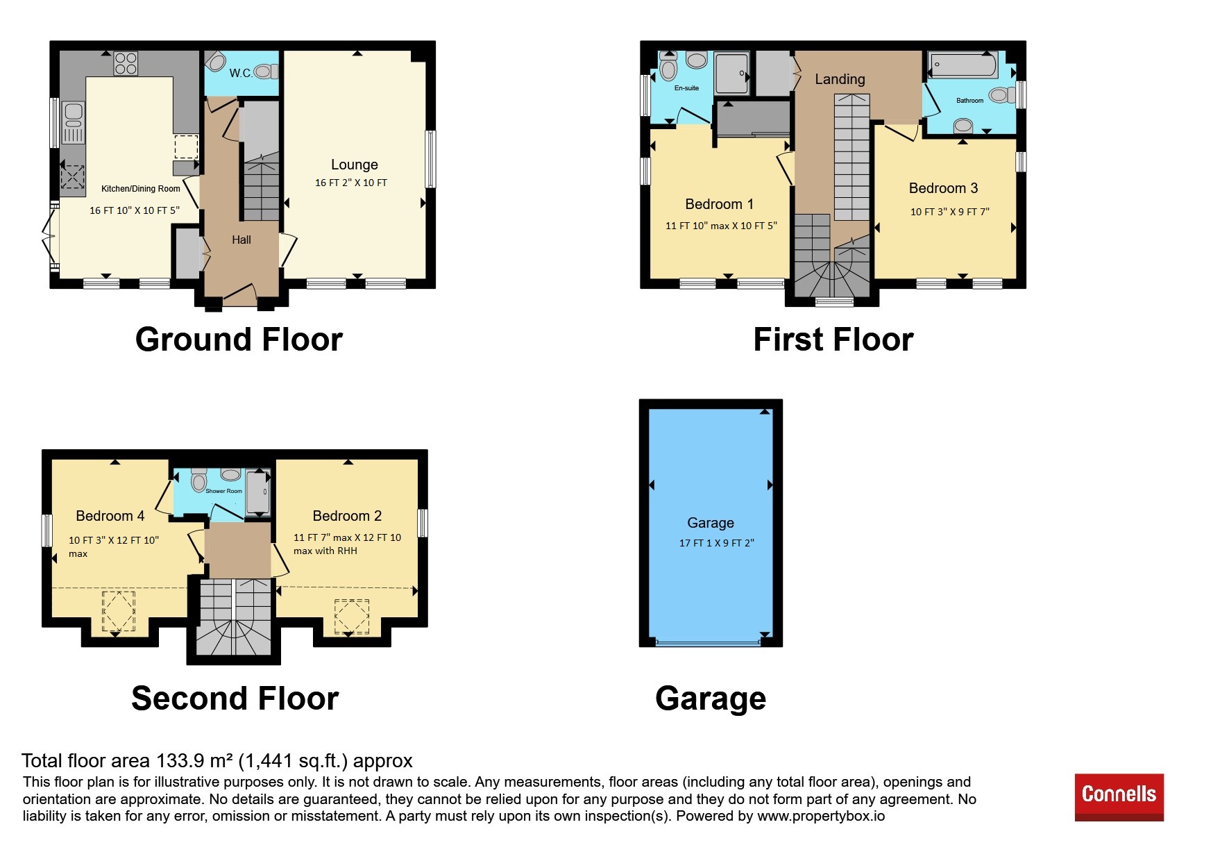1, Clement Way, Warwick floorplan