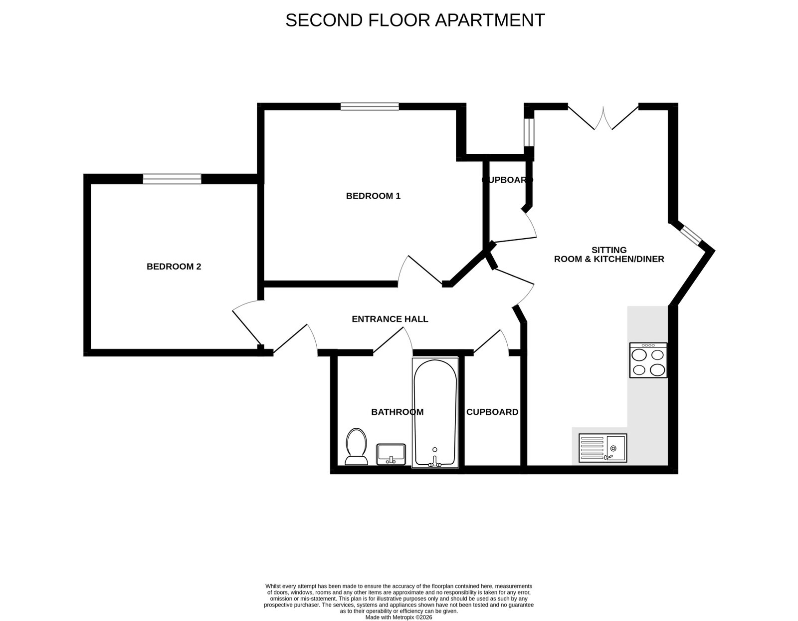 The Sand Martins,7, St. Marychurch Road, Newton Abbot floorplan
