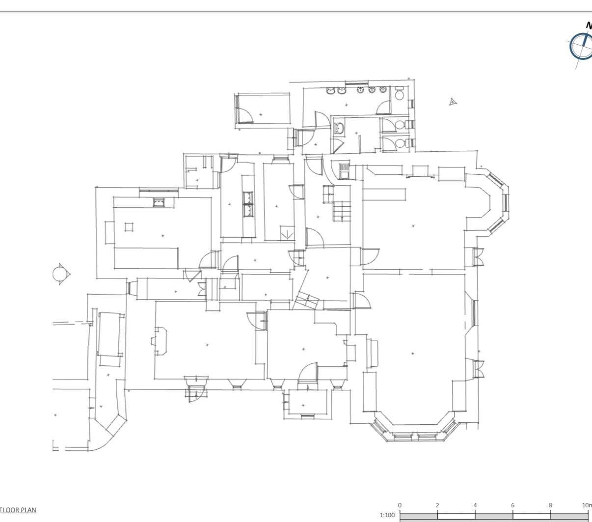 Gelli Farmhouse, Crynant, Neath floorplan