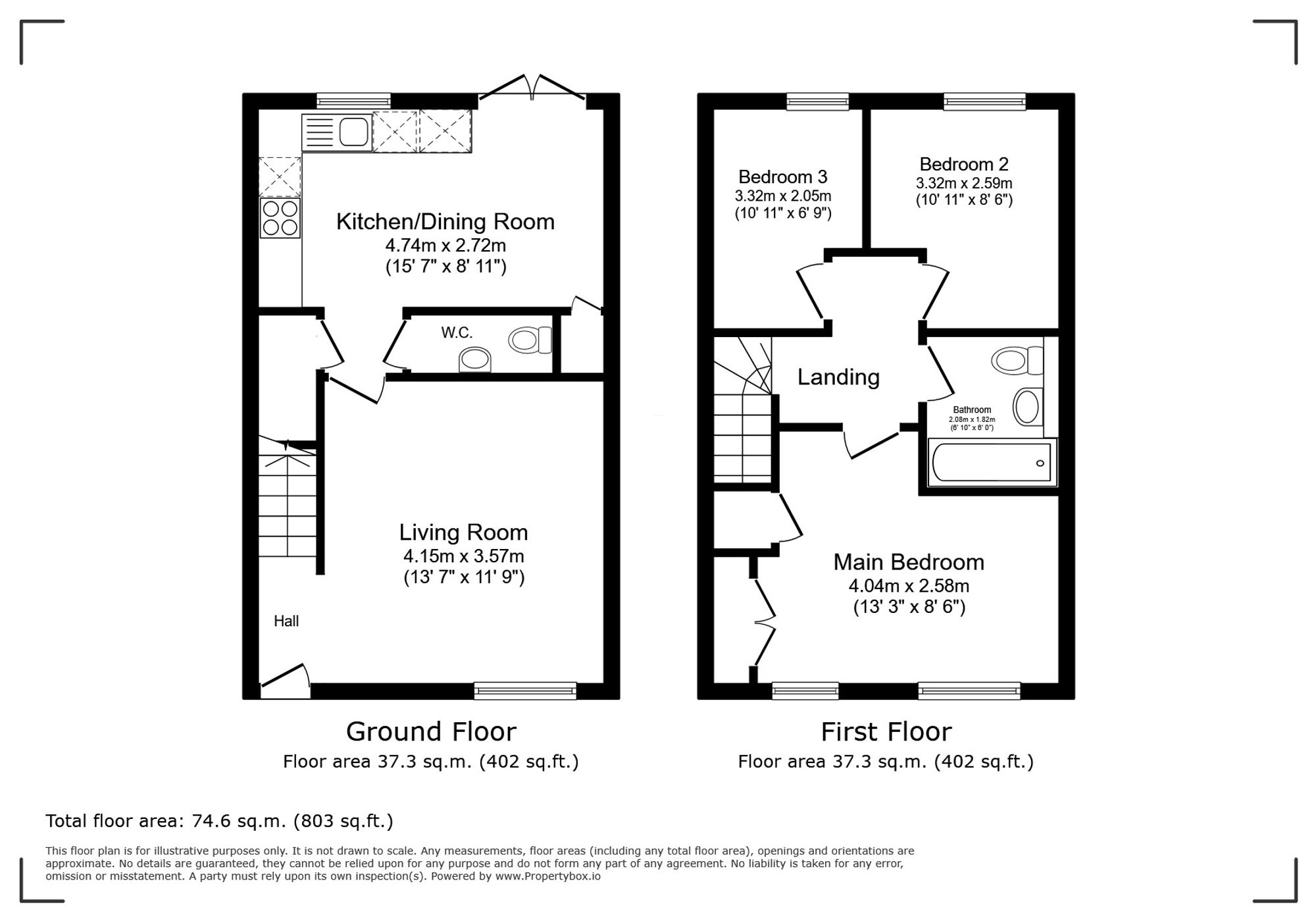 17 Curlers Loan, Stirling floorplan